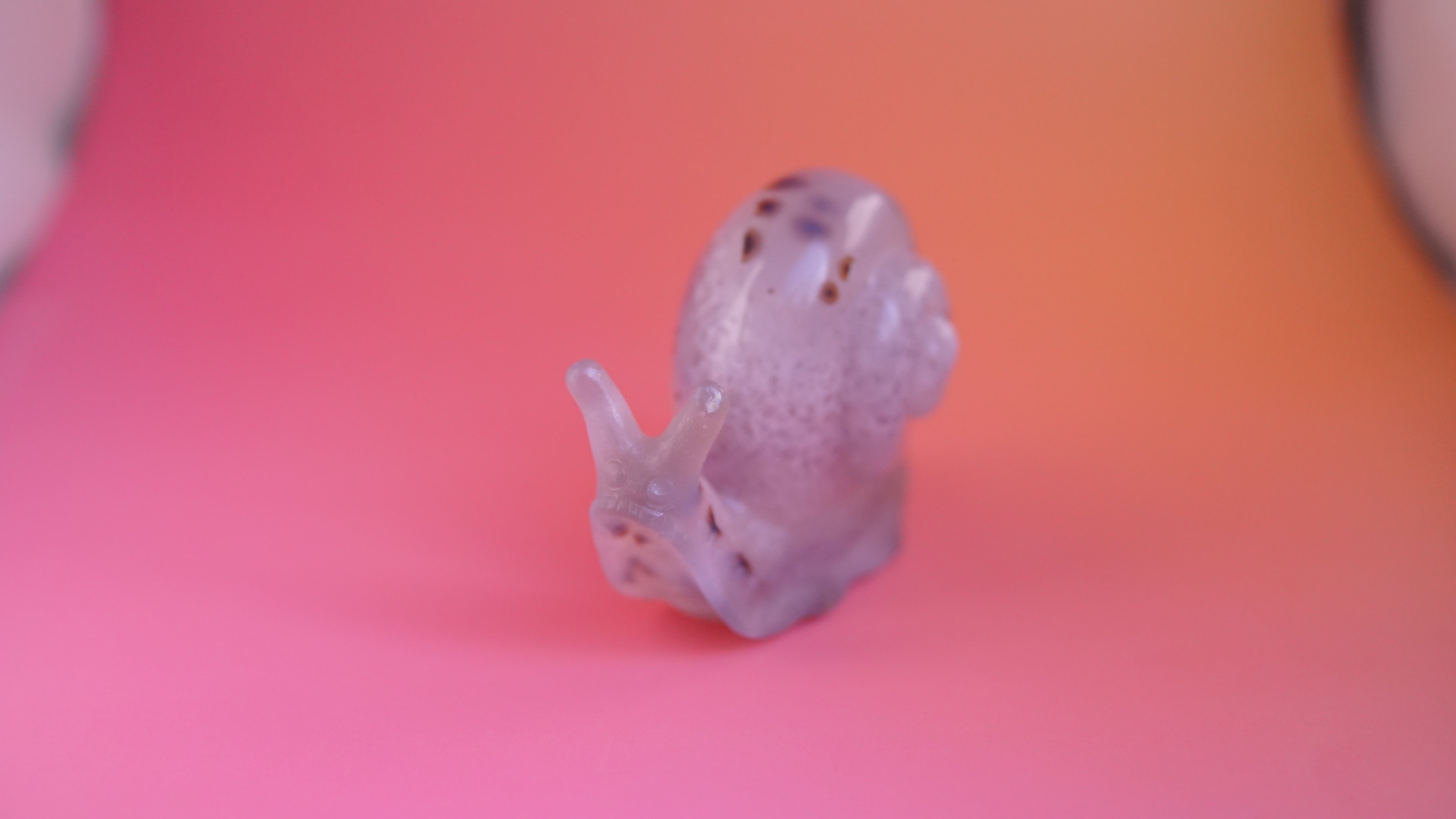 Gorgeous Agate Boutique Snail Carving | Crystal Carving Statement Piece