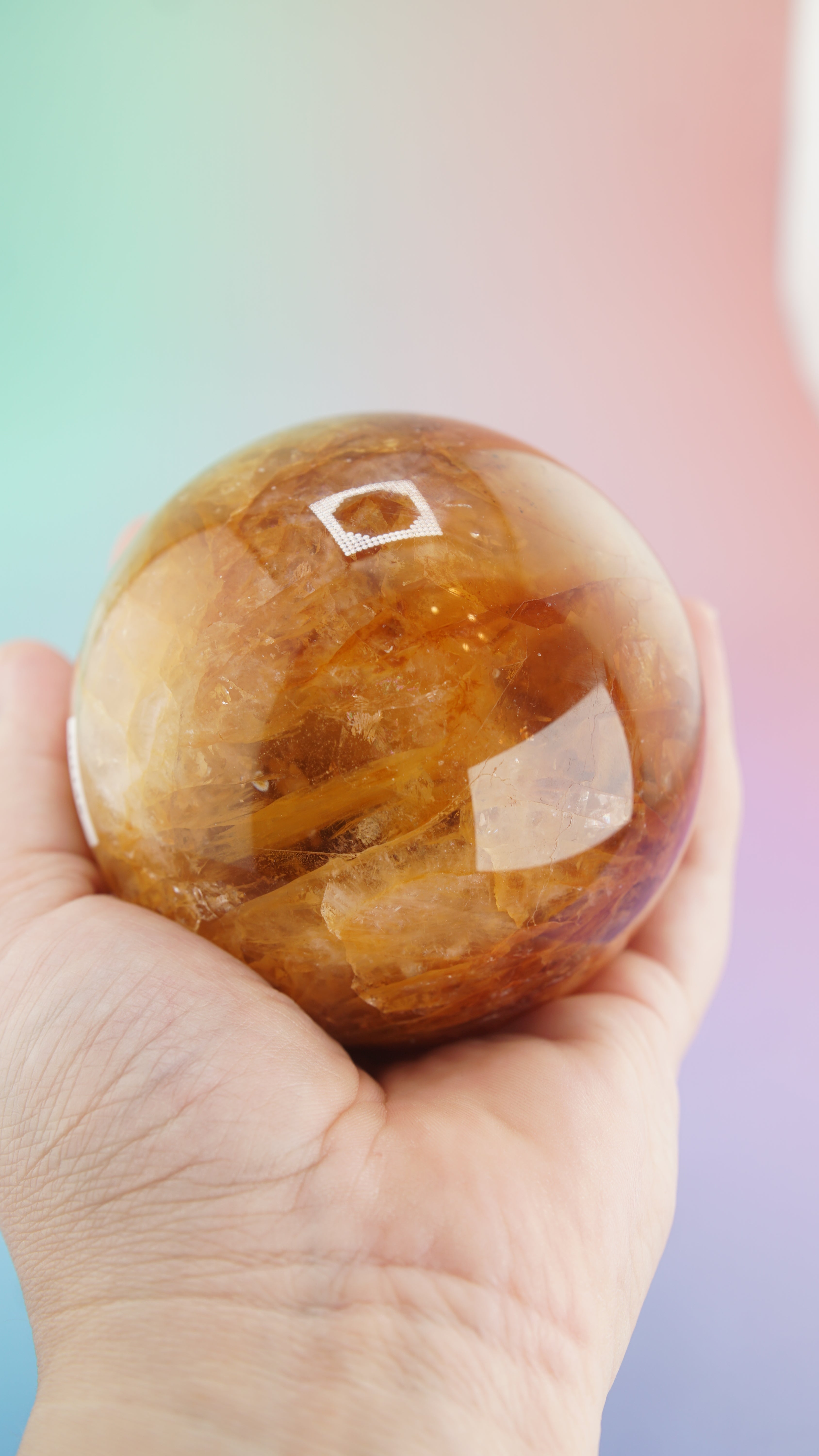 Golden Healer Sphere | Stone Carving | Pick Your Favorite