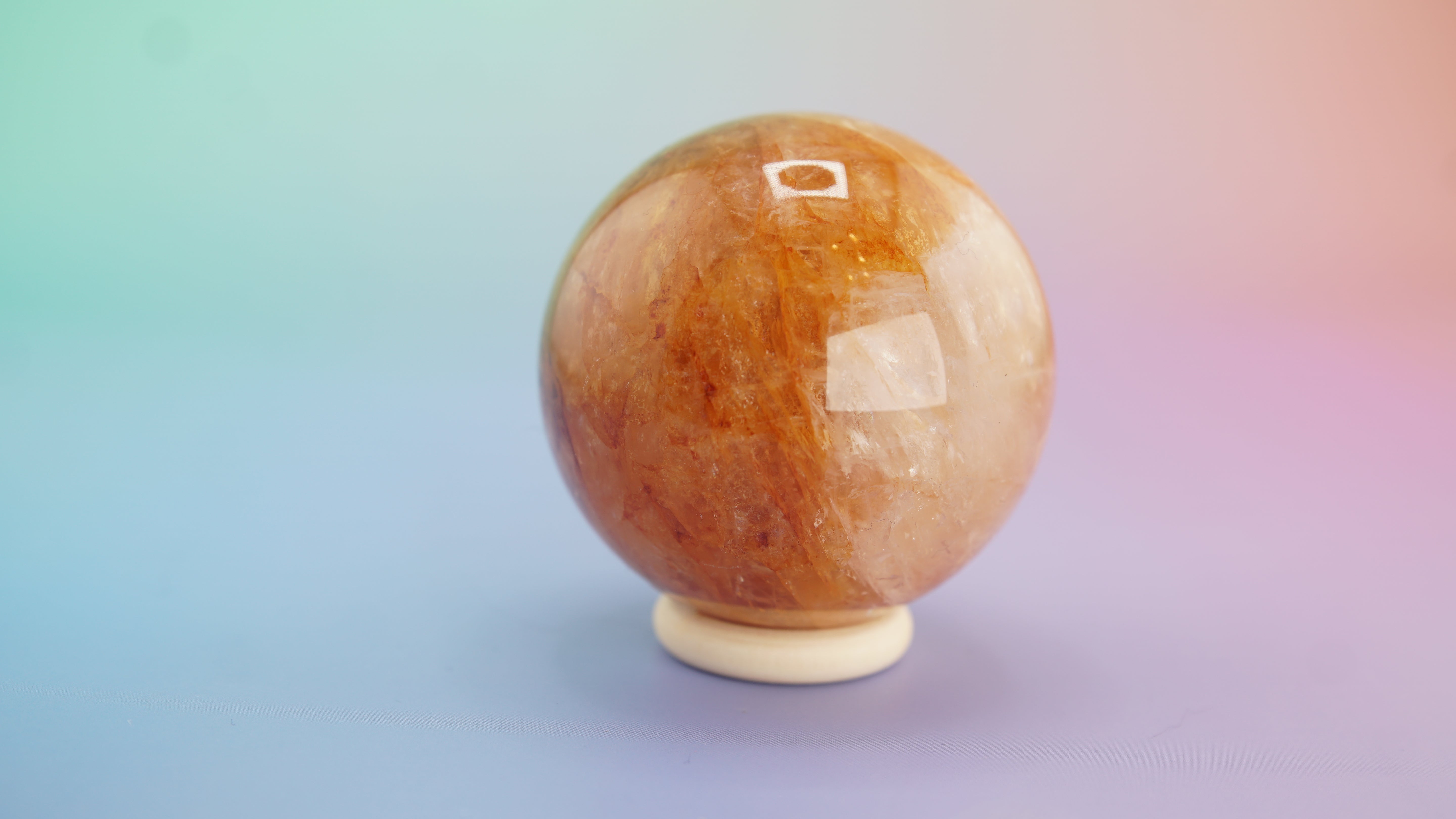 Golden Healer Sphere | Stone Carving | Pick Your Favorite
