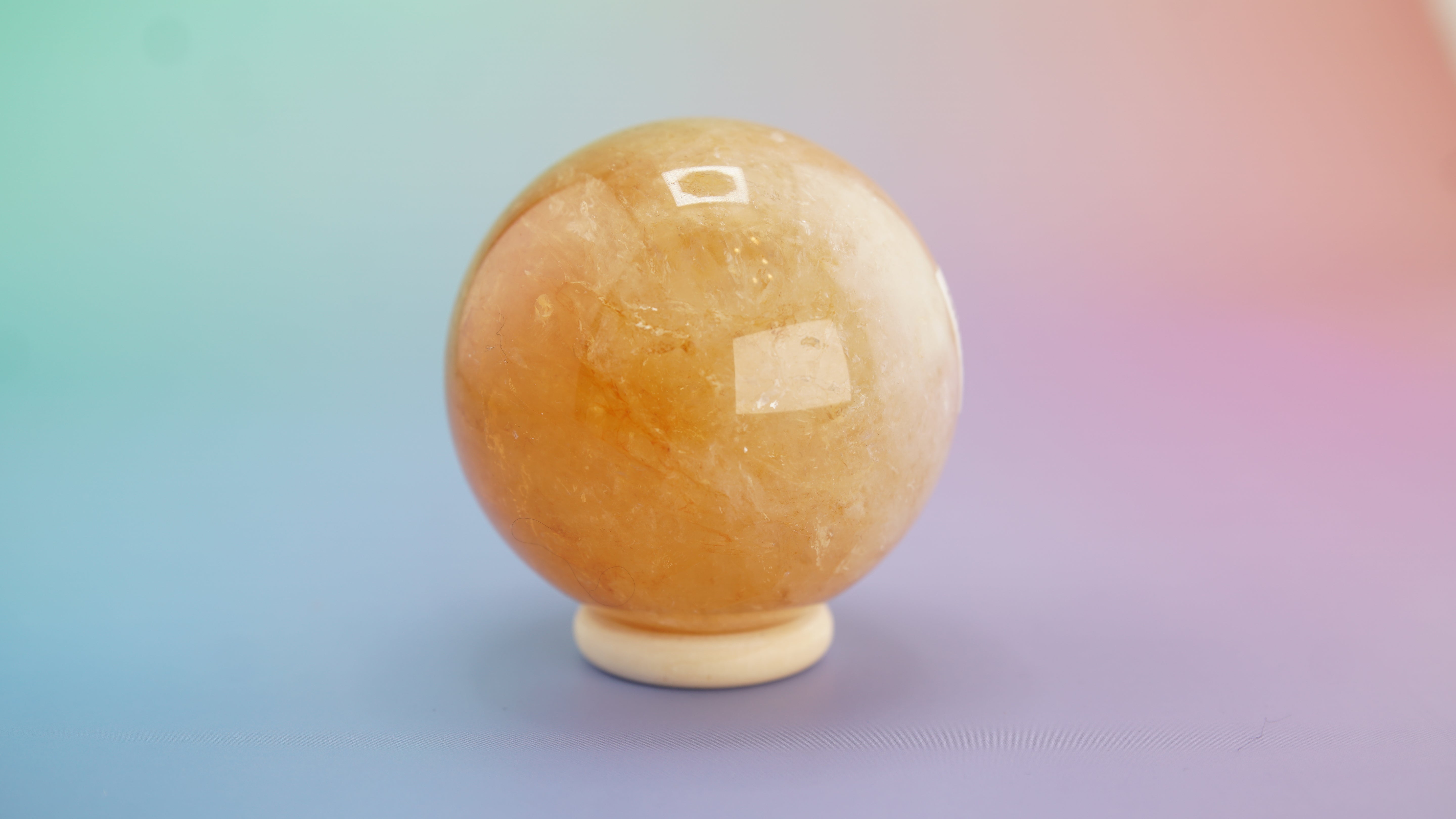Golden Healer Sphere | Stone Carving | Pick Your Favorite
