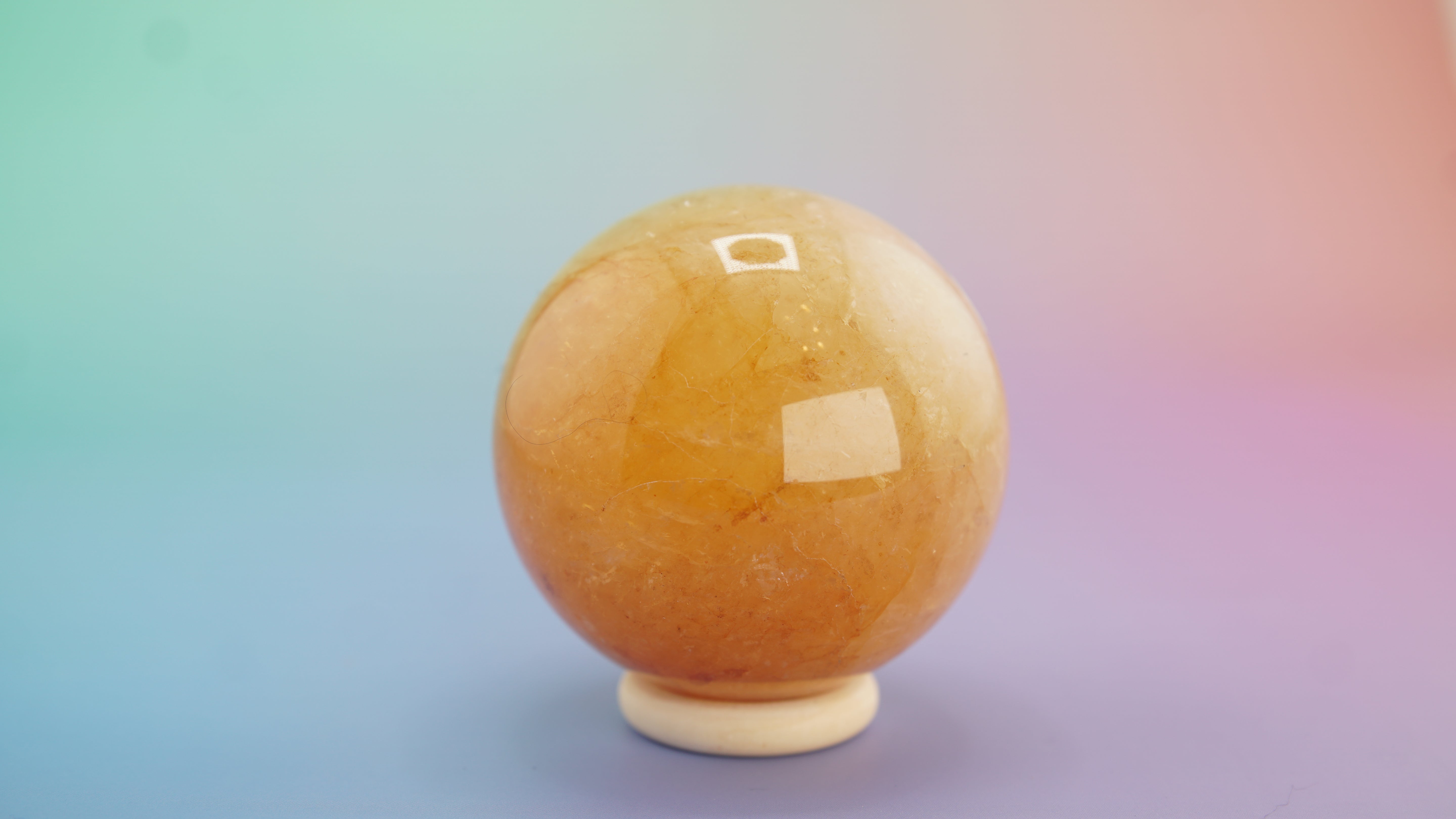 Golden Healer Sphere | Stone Carving | Pick Your Favorite