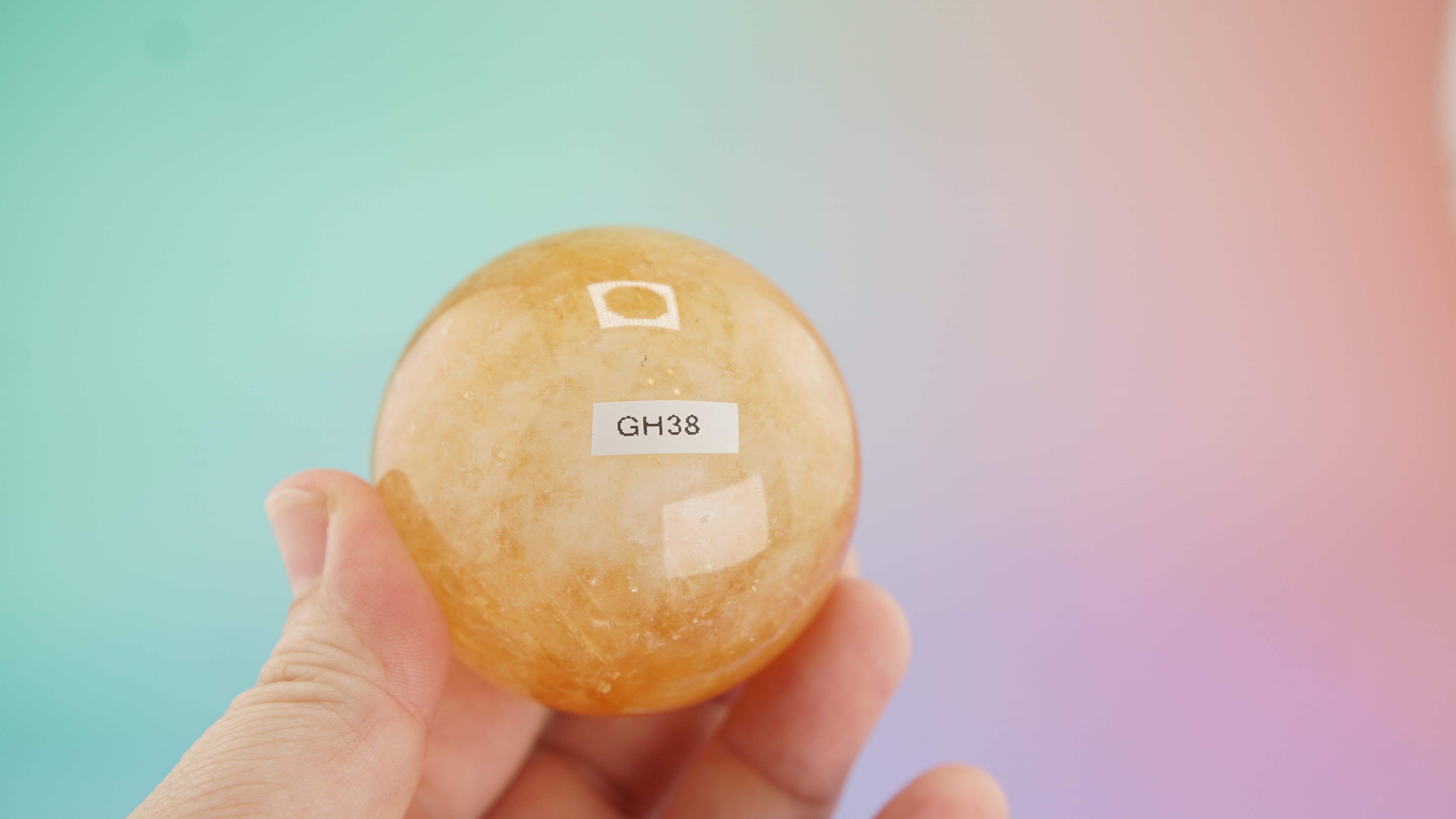 Golden Healer Sphere | Stone Carving | Pick Your Favorite