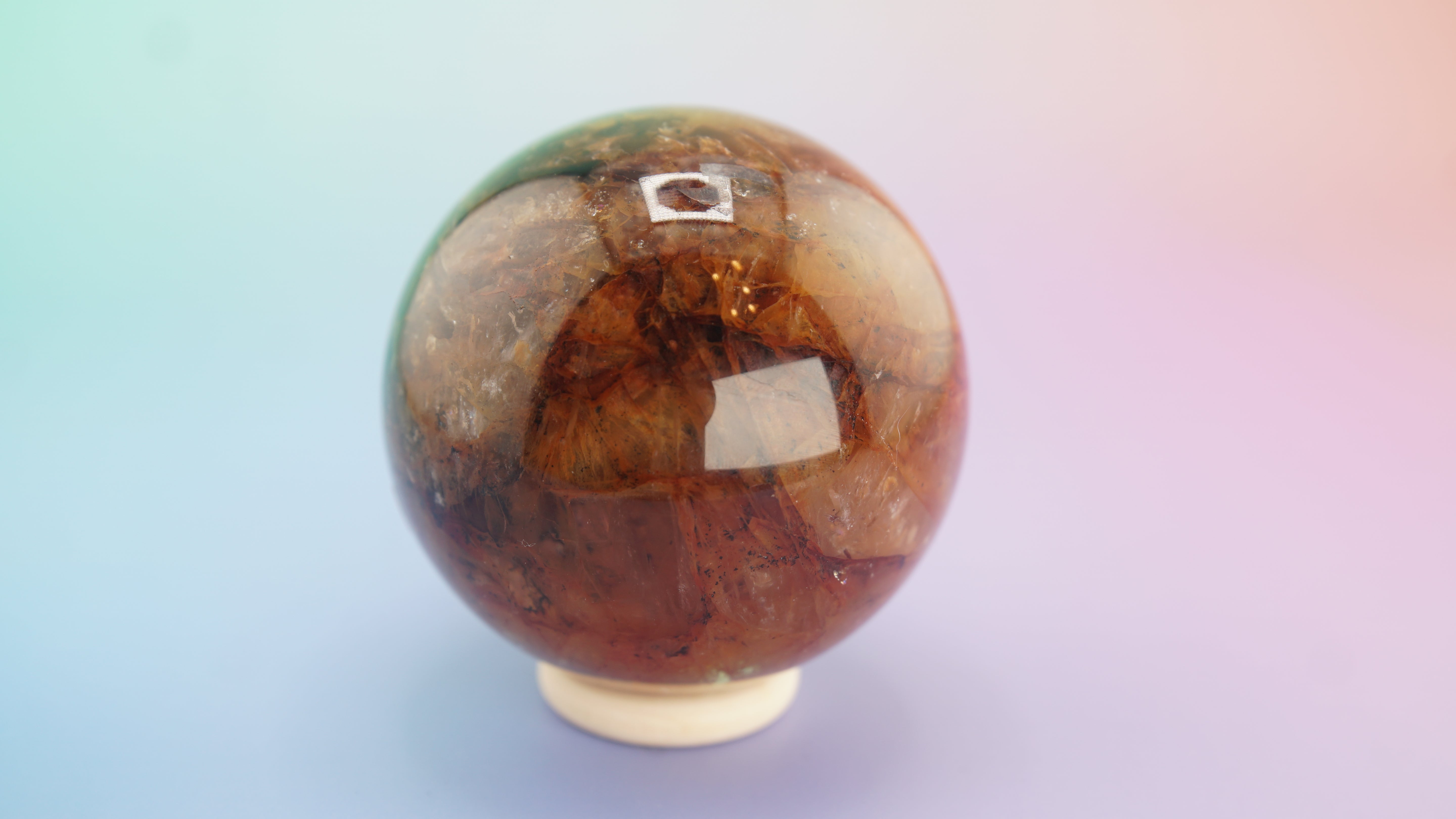 Fire Quartz Sphere | Stone Carving | Pick Your Favorite