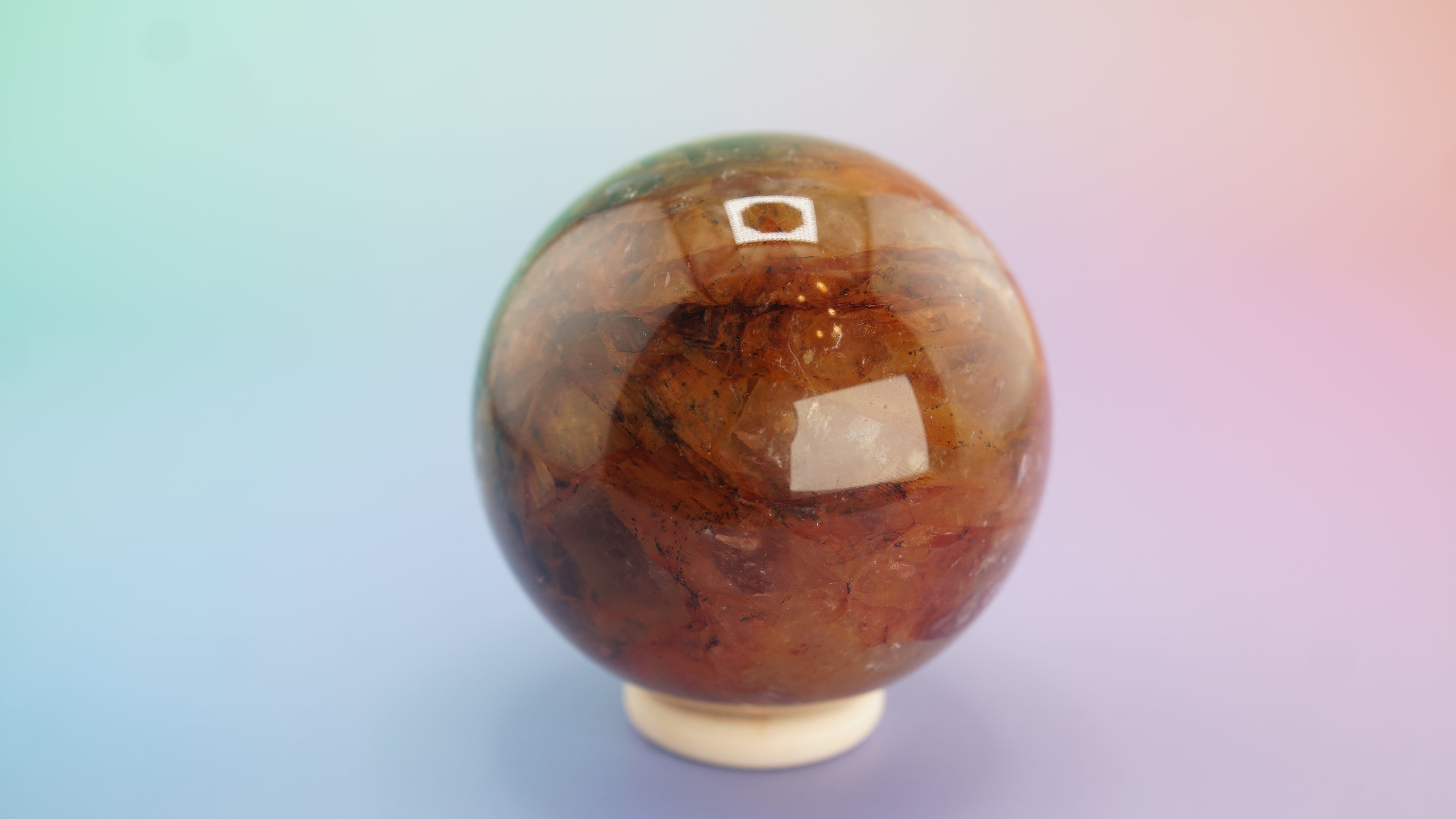 Fire Quartz Sphere | Stone Carving | Pick Your Favorite