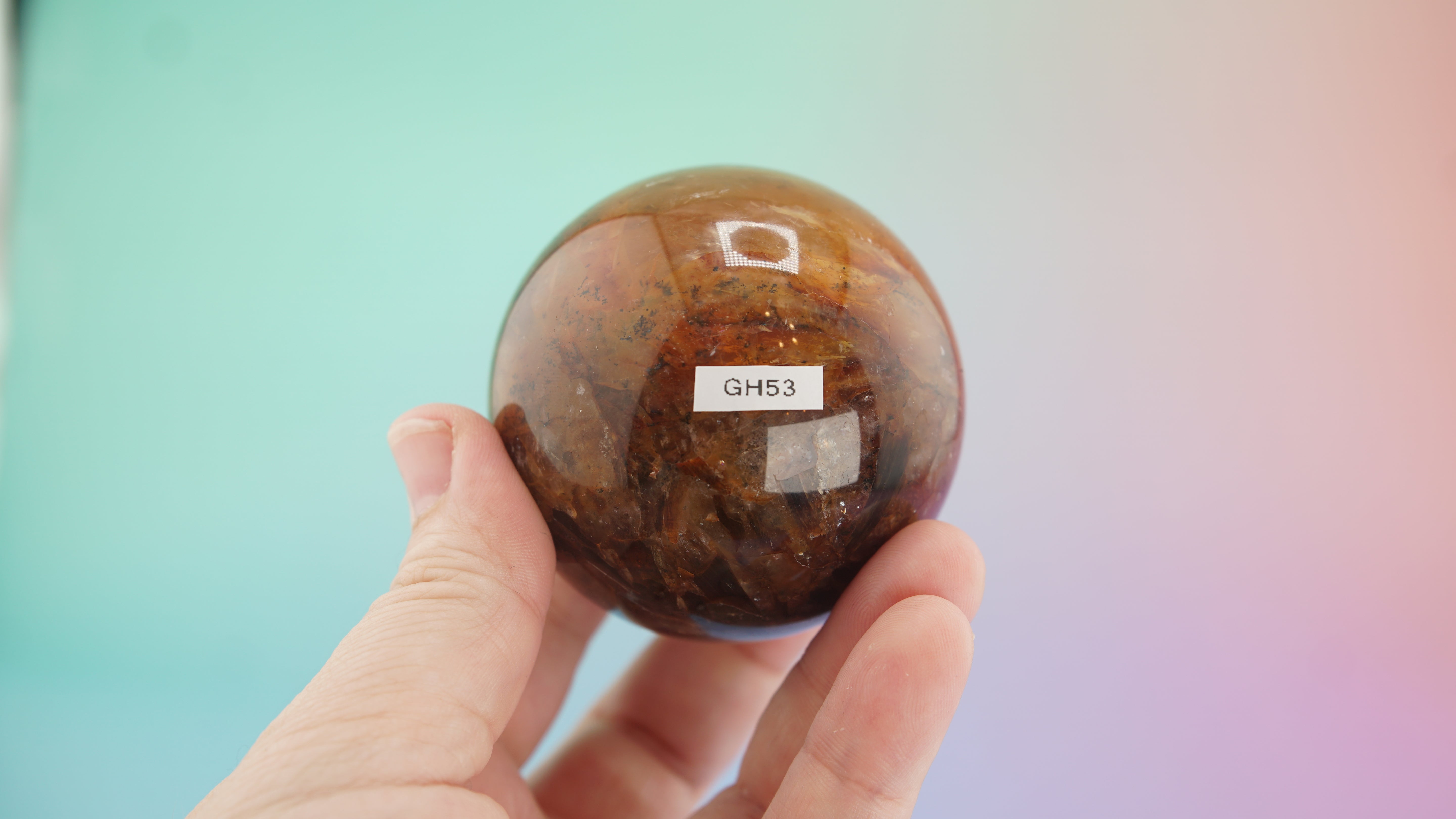 Fire Quartz Sphere | Stone Carving | Pick Your Favorite