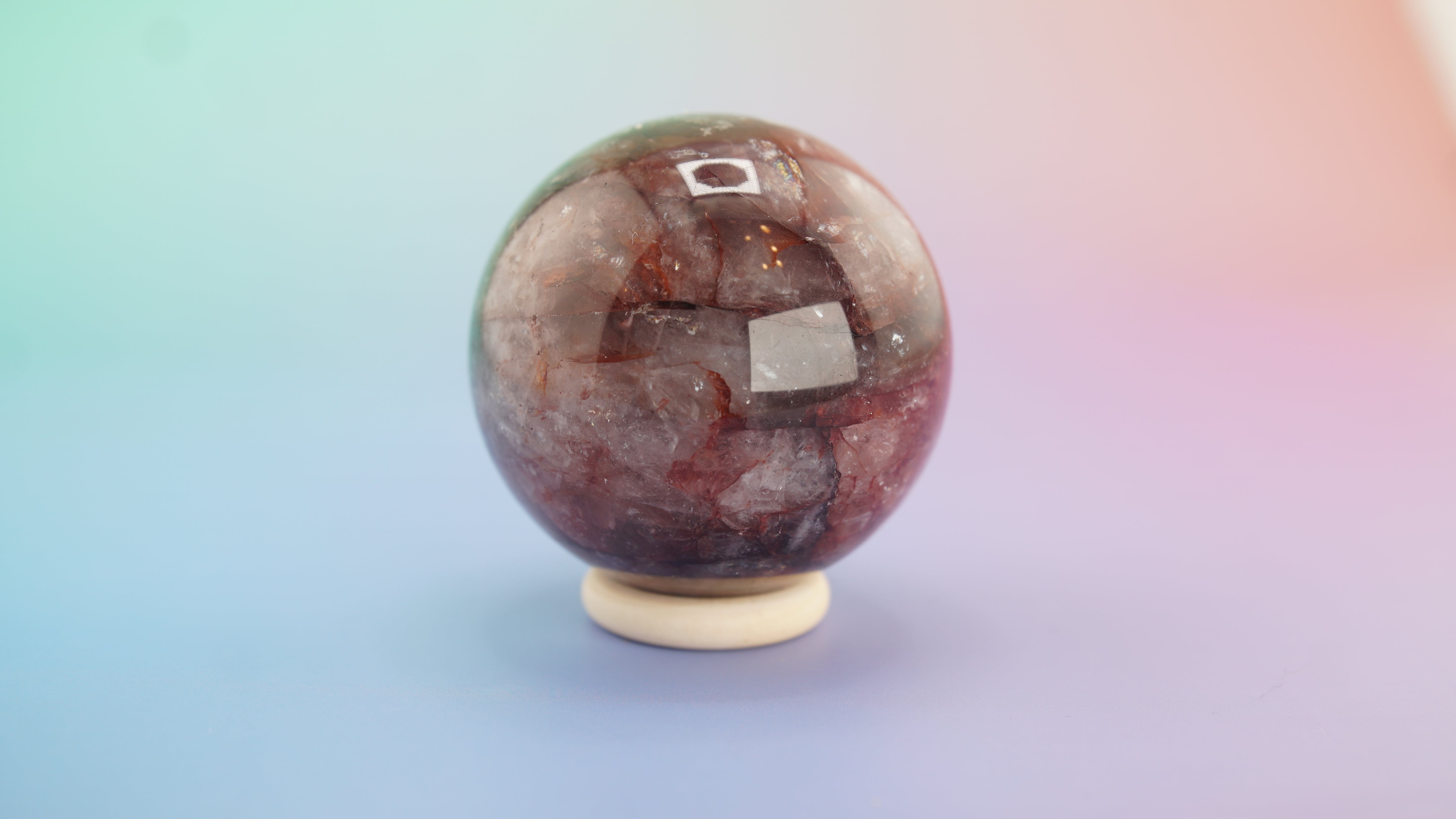 Fire Quartz Sphere | Stone Carving | Pick Your Favorite
