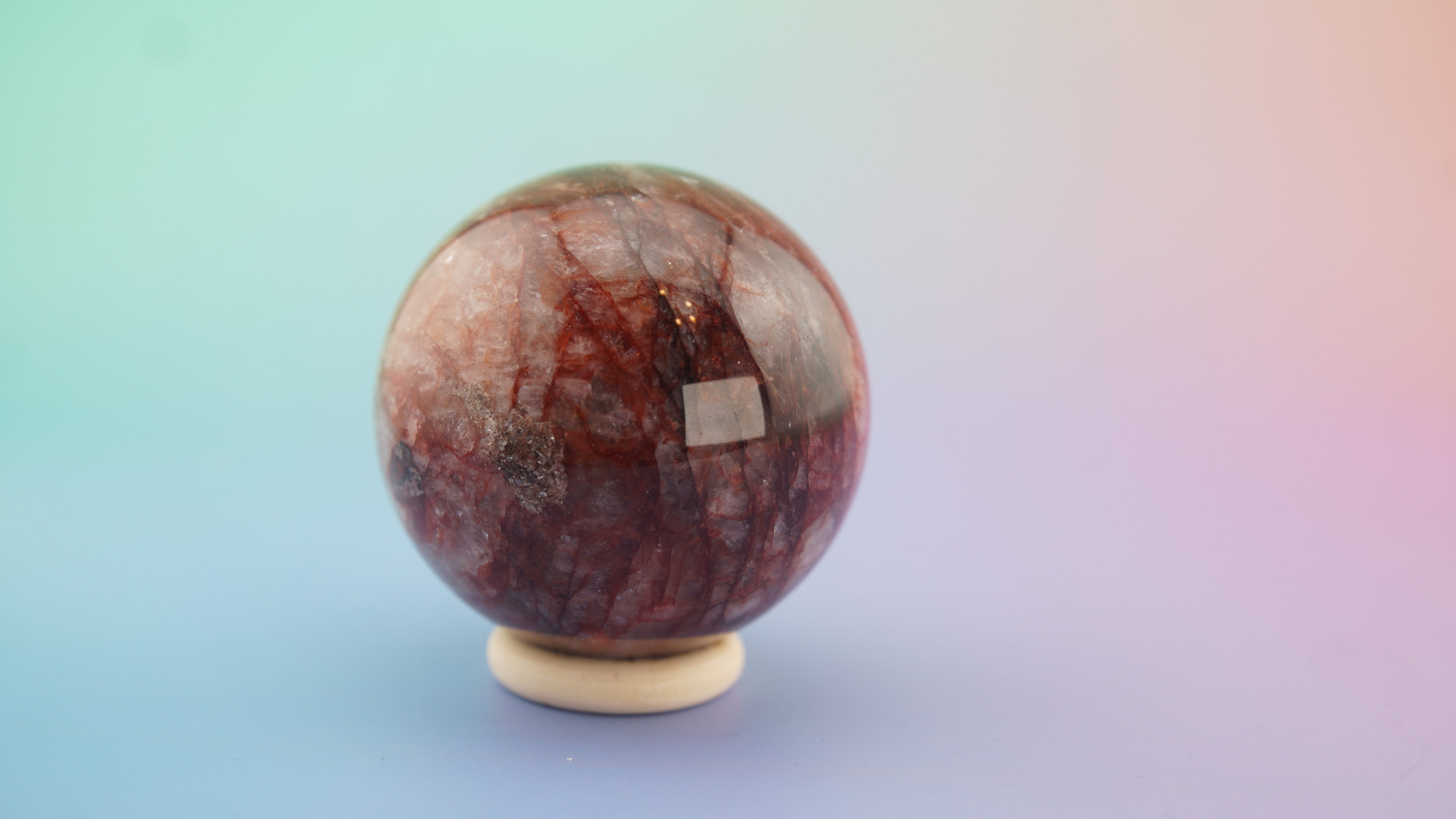 Fire Quartz Sphere | Stone Carving | Pick Your Favorite