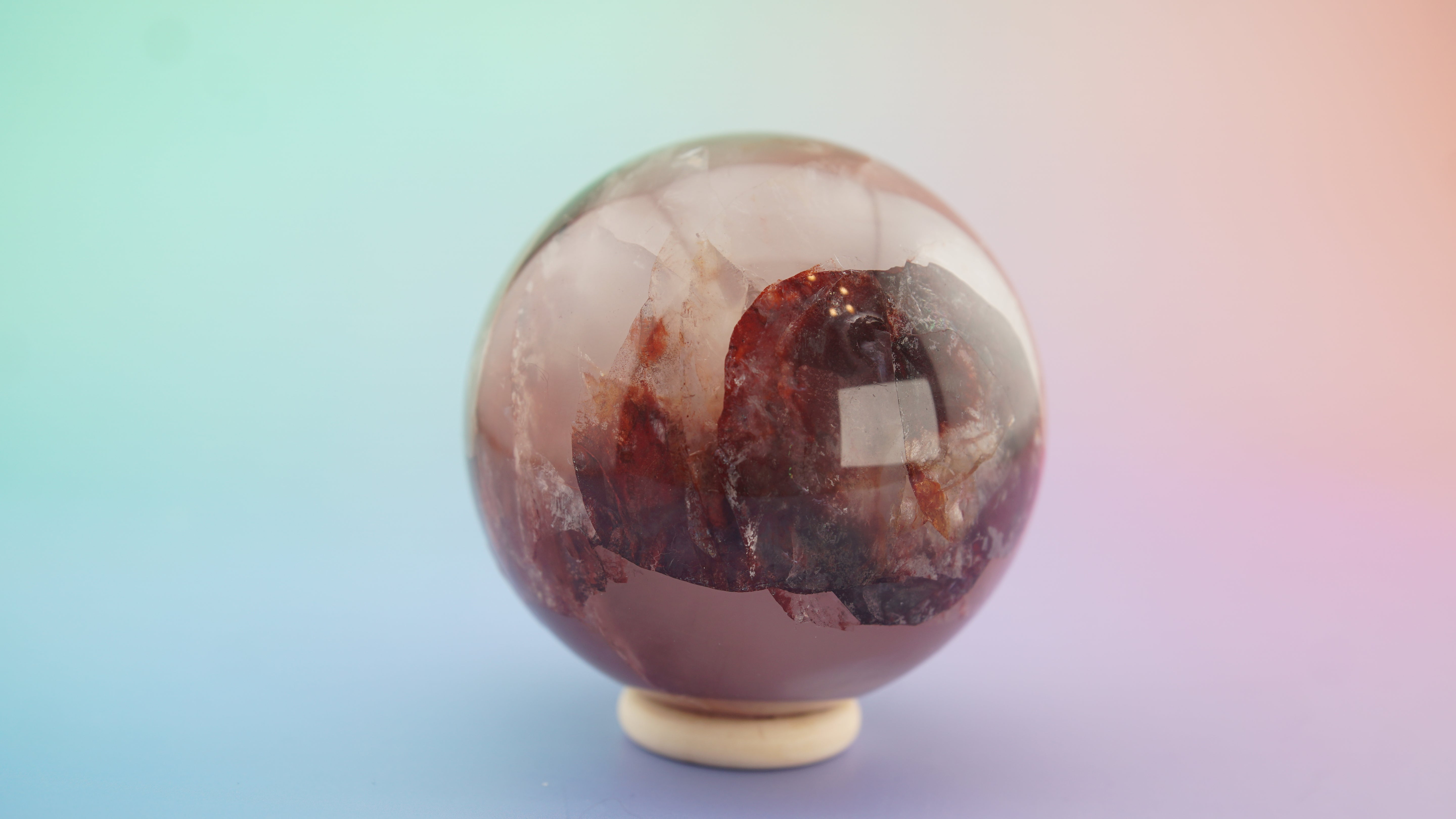 Fire Quartz Sphere | Stone Carving | Pick Your Favorite
