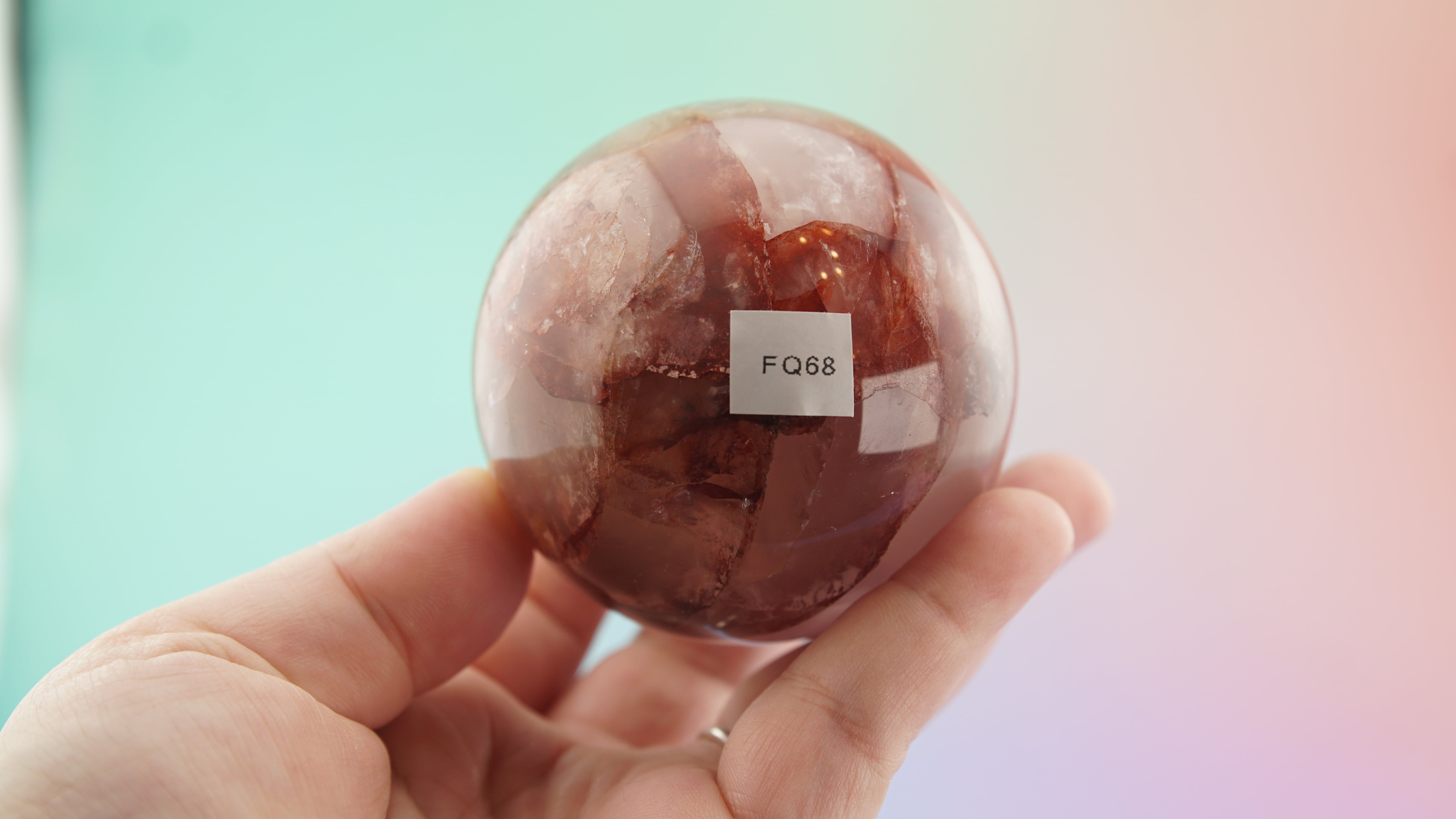 Fire Quartz Sphere | Stone Carving | Pick Your Favorite