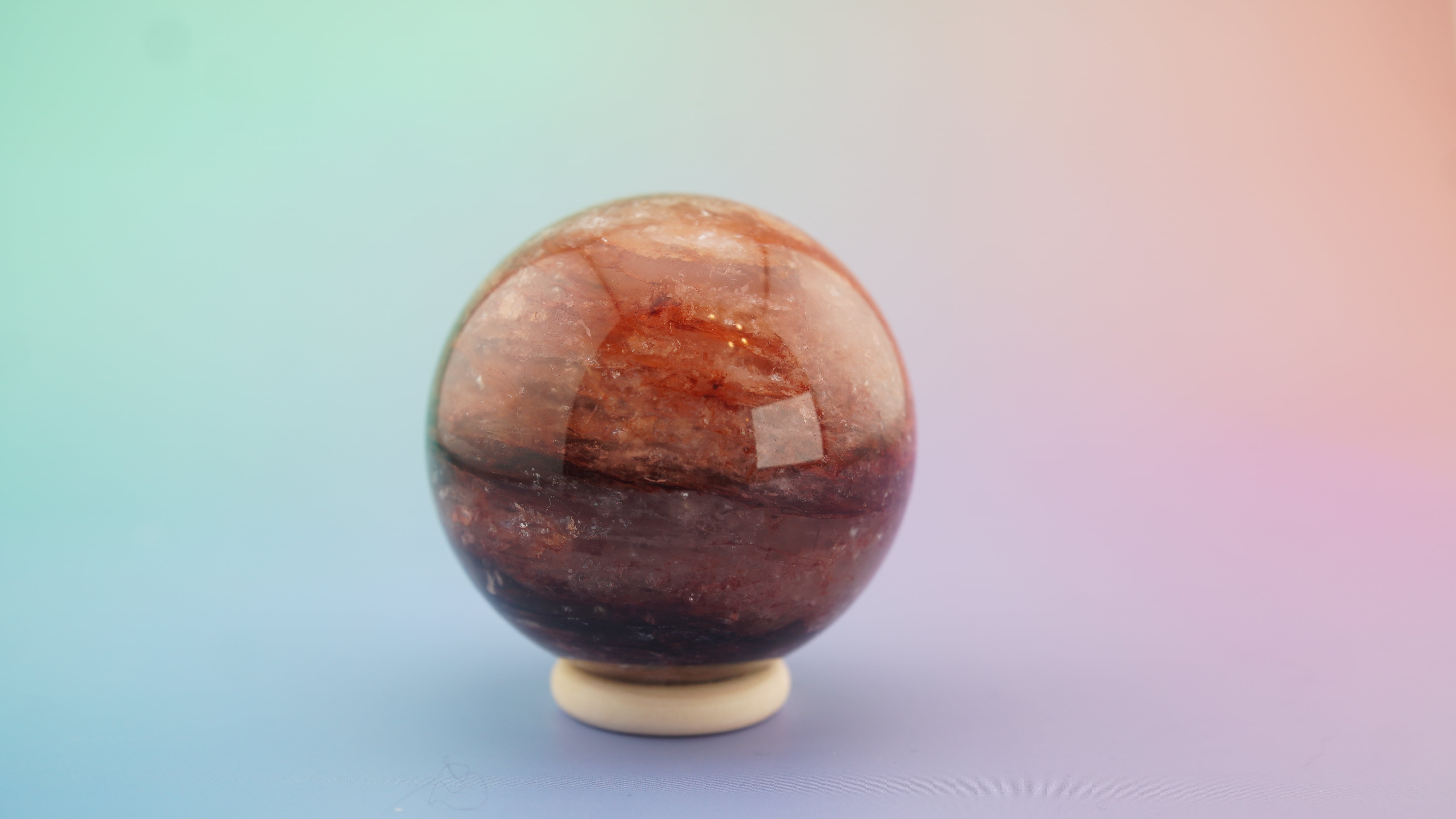 Fire Quartz Sphere | Stone Carving | Pick Your Favorite