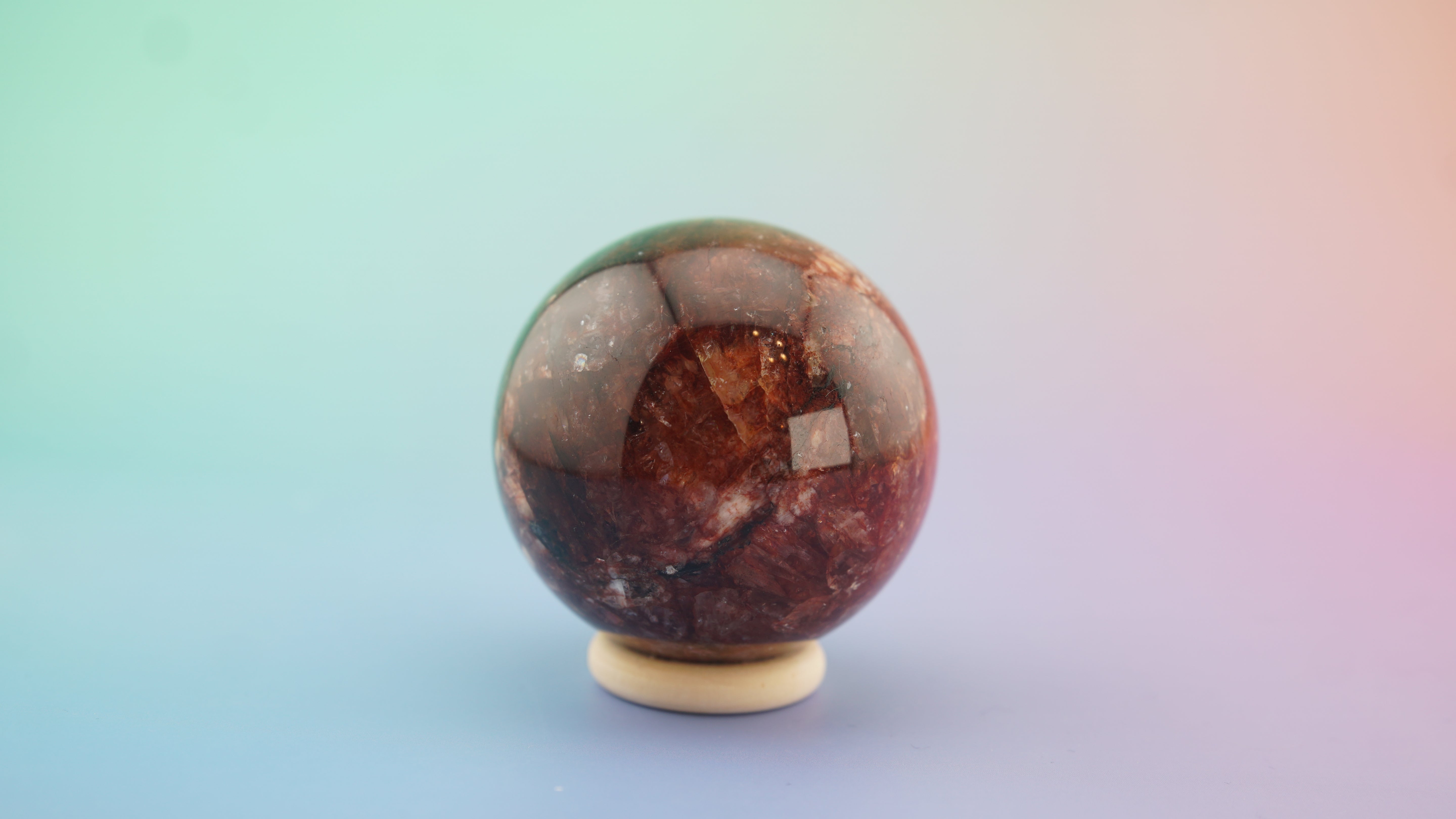 Fire Quartz Sphere | Stone Carving | Pick Your Favorite