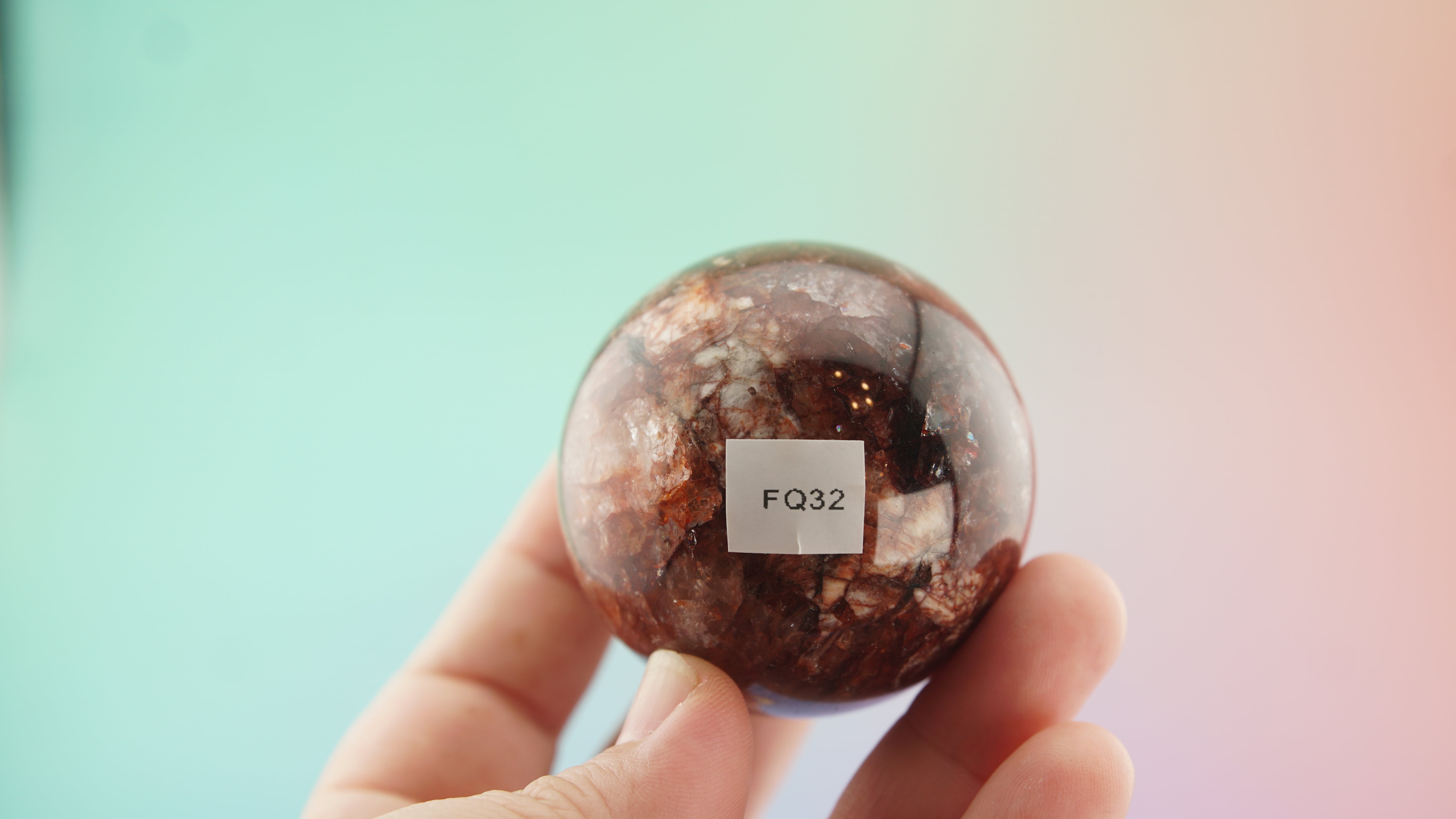 Fire Quartz Sphere | Stone Carving | Pick Your Favorite
