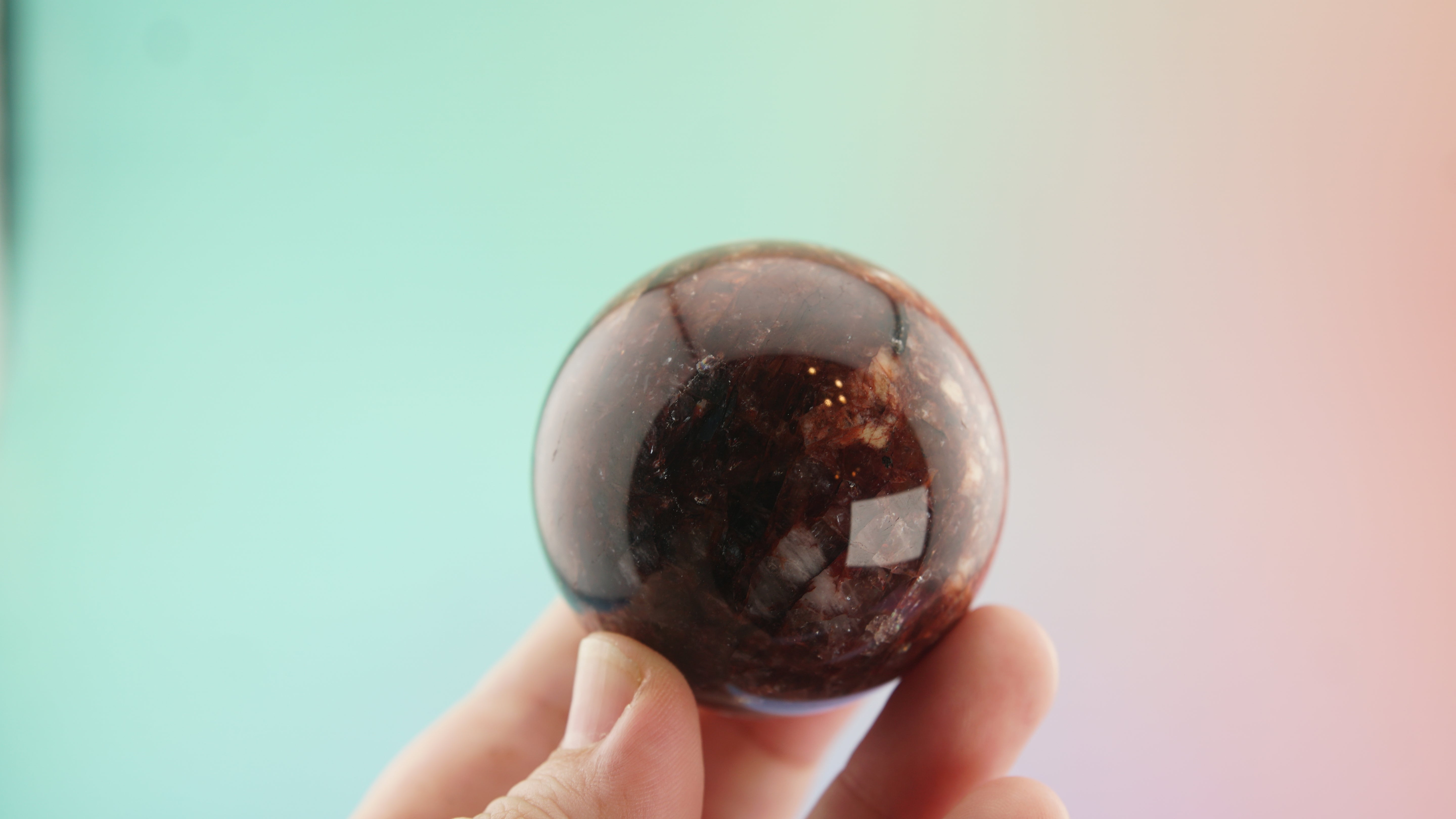 Fire Quartz Sphere | Stone Carving | Pick Your Favorite
