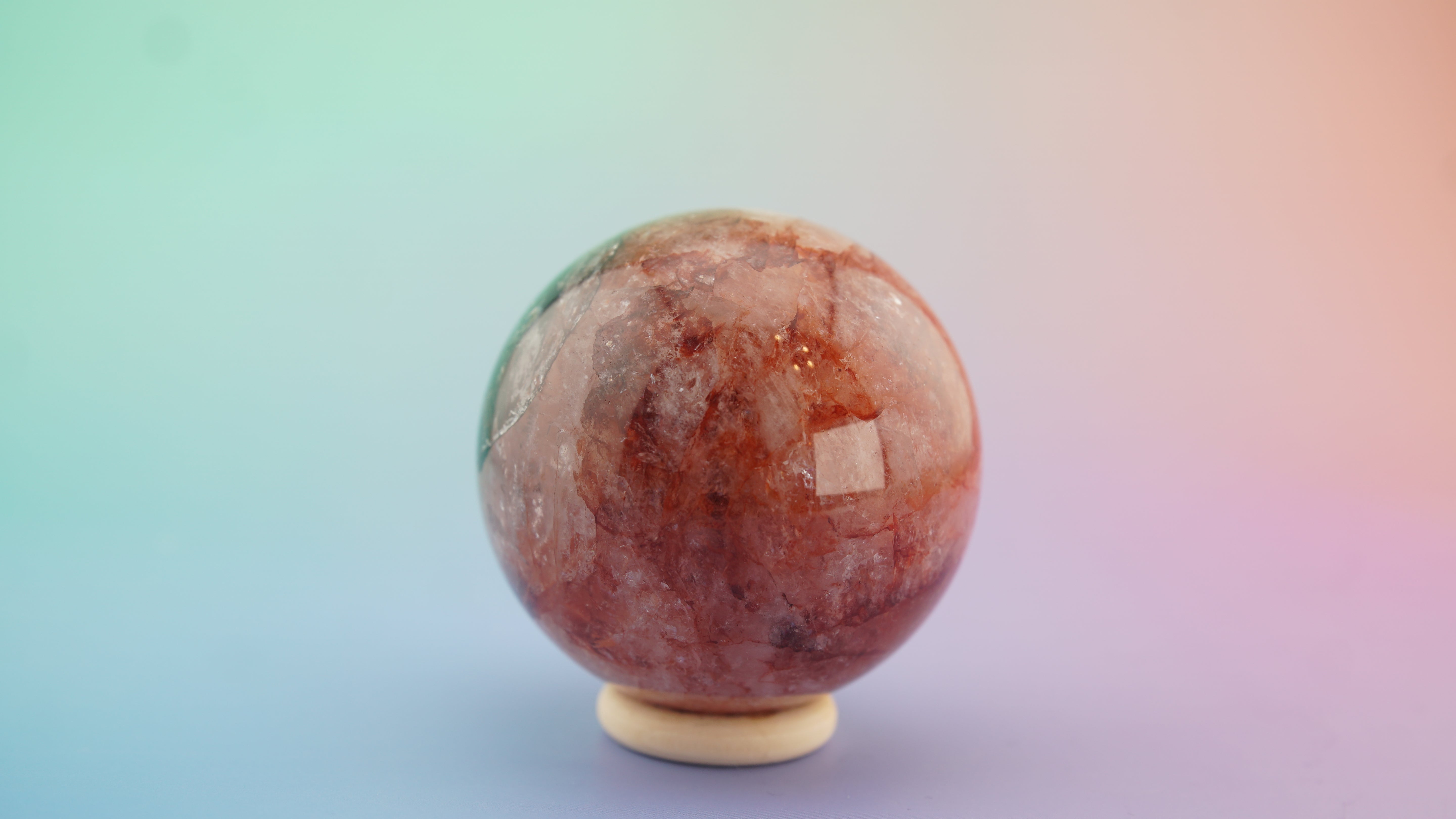Fire Quartz Sphere | Stone Carving | Pick Your Favorite