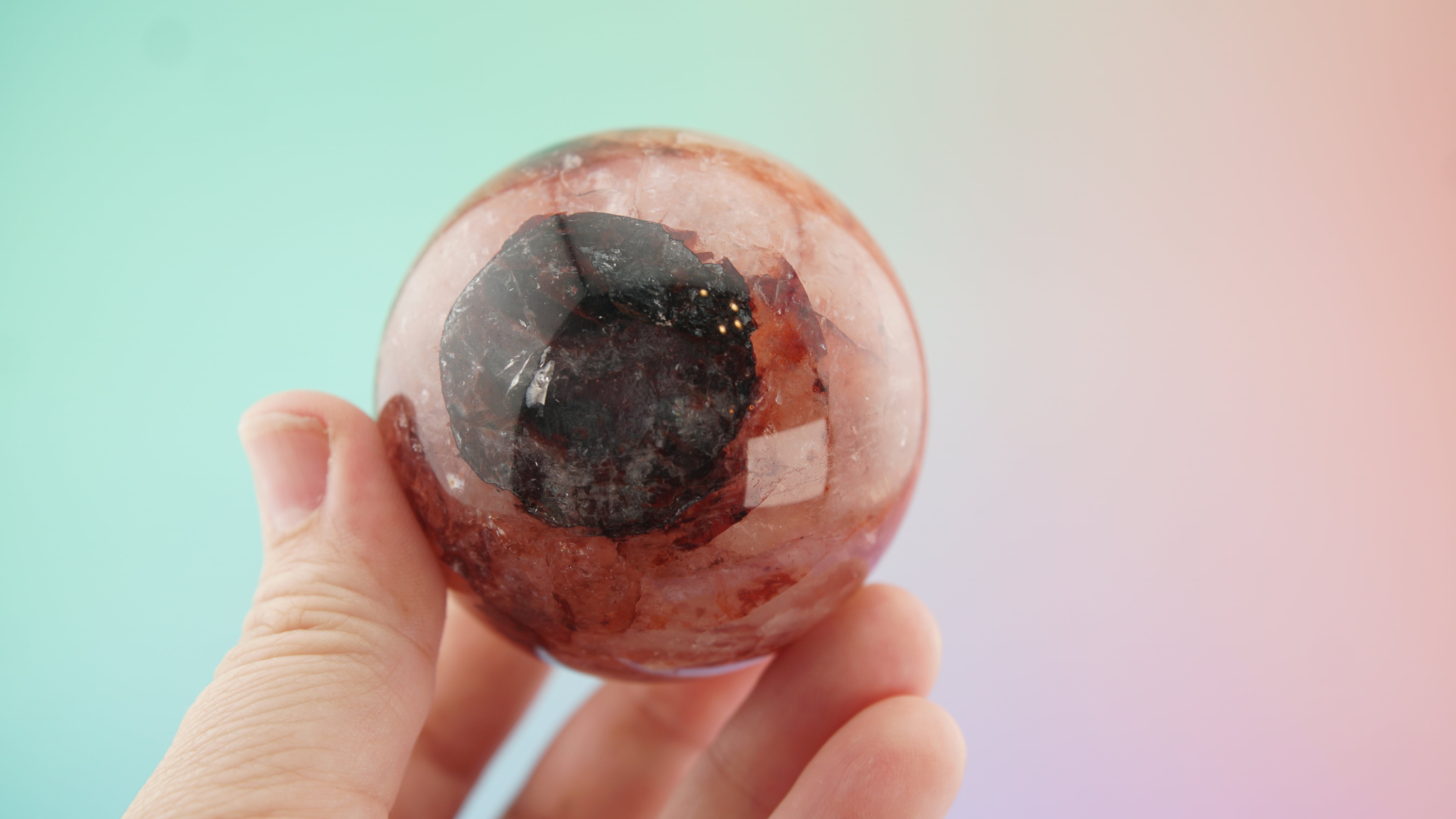 Fire Quartz Sphere | Stone Carving | Pick Your Favorite