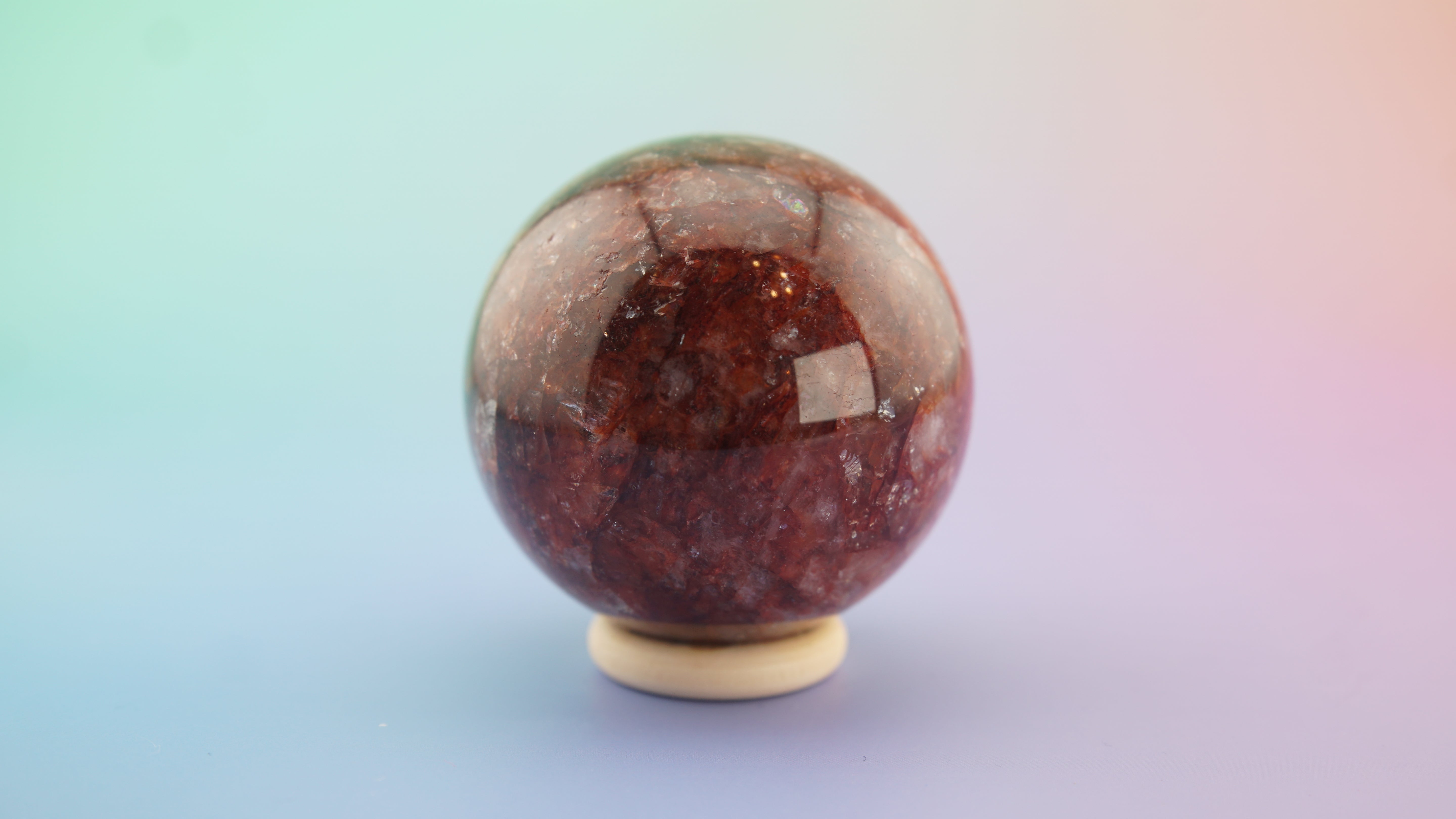 Fire Quartz Sphere | Stone Carving | Pick Your Favorite