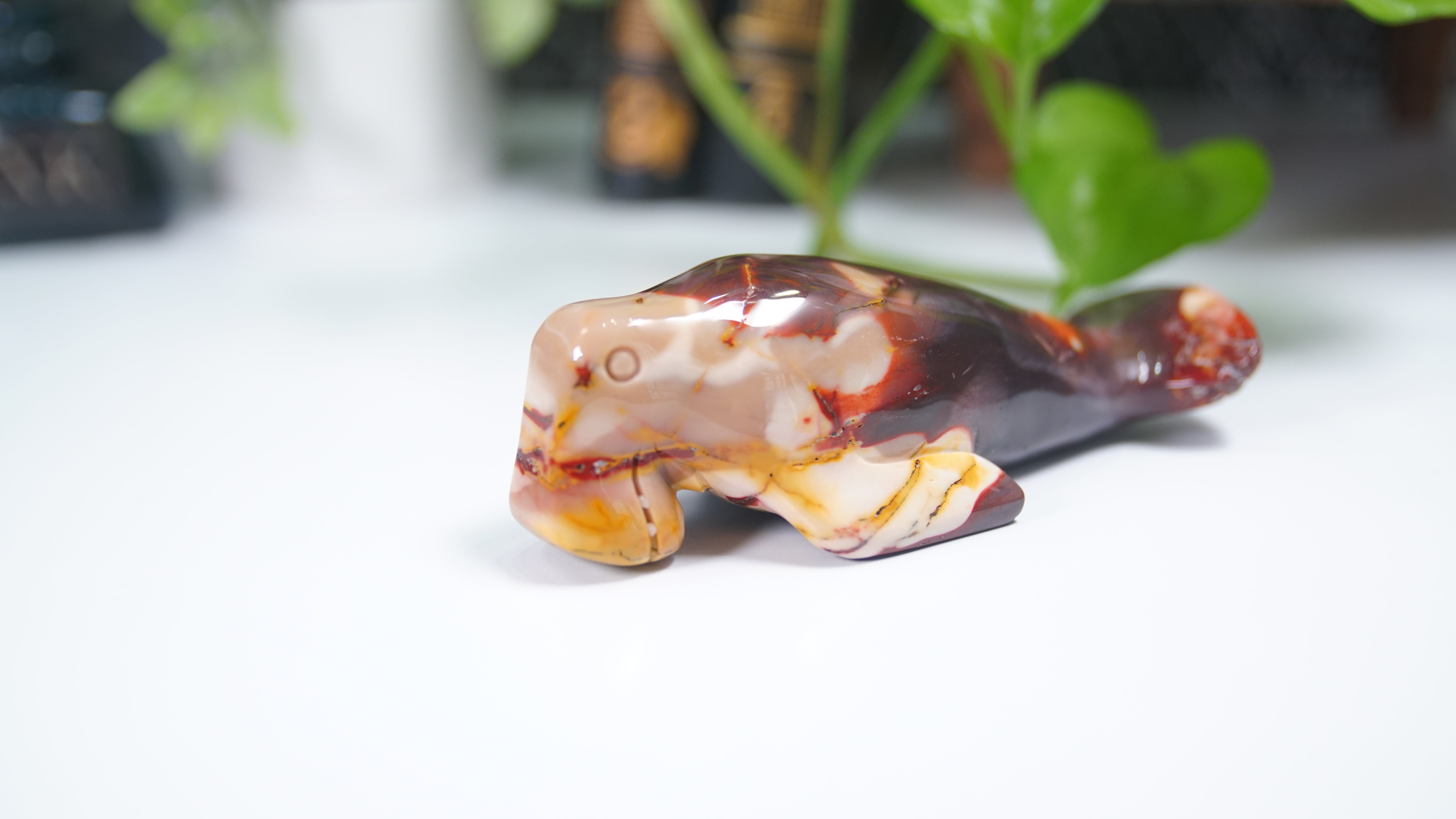 Mookaite Manatee Boutique Carving