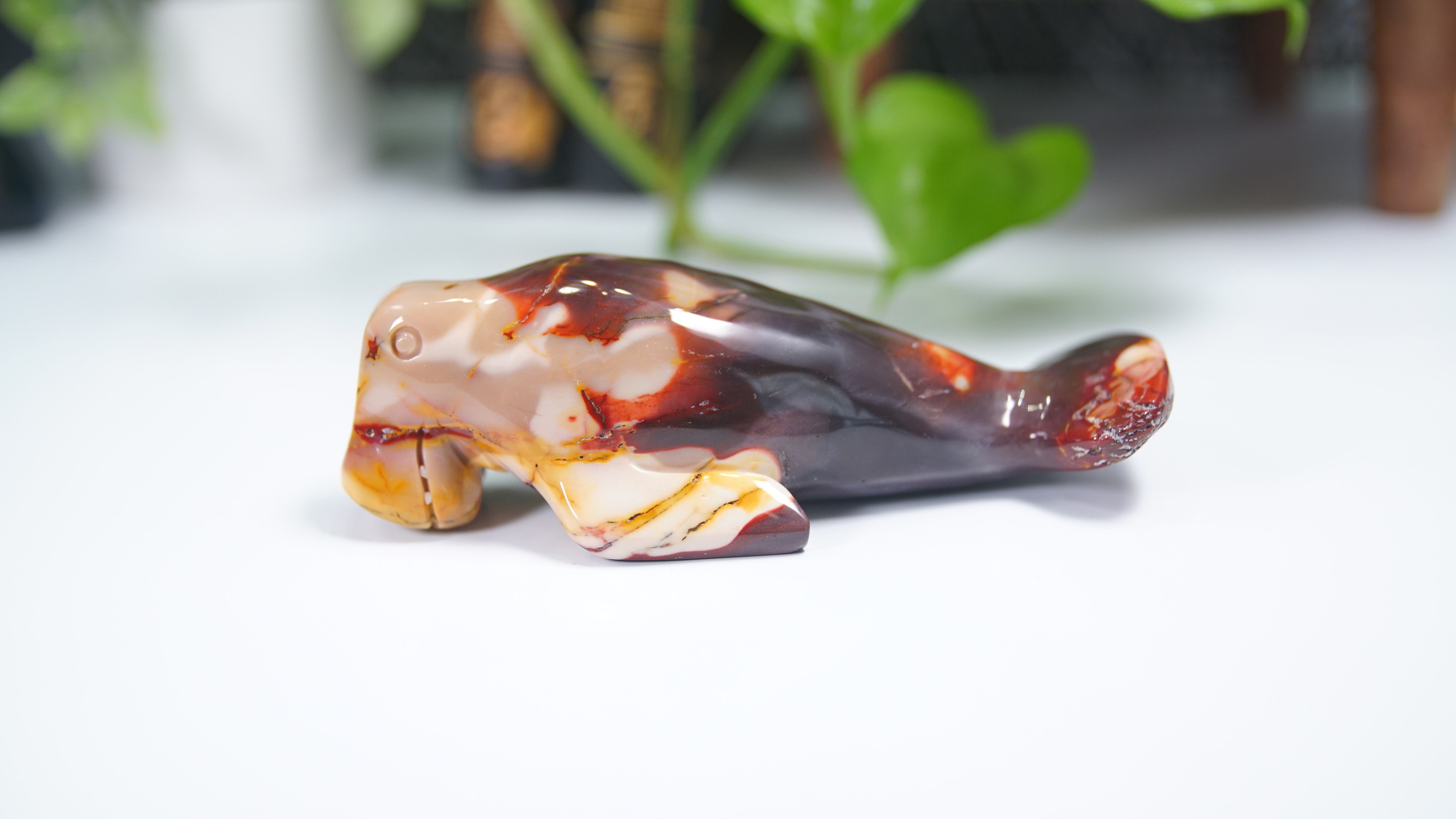 Mookaite Manatee Boutique Carving