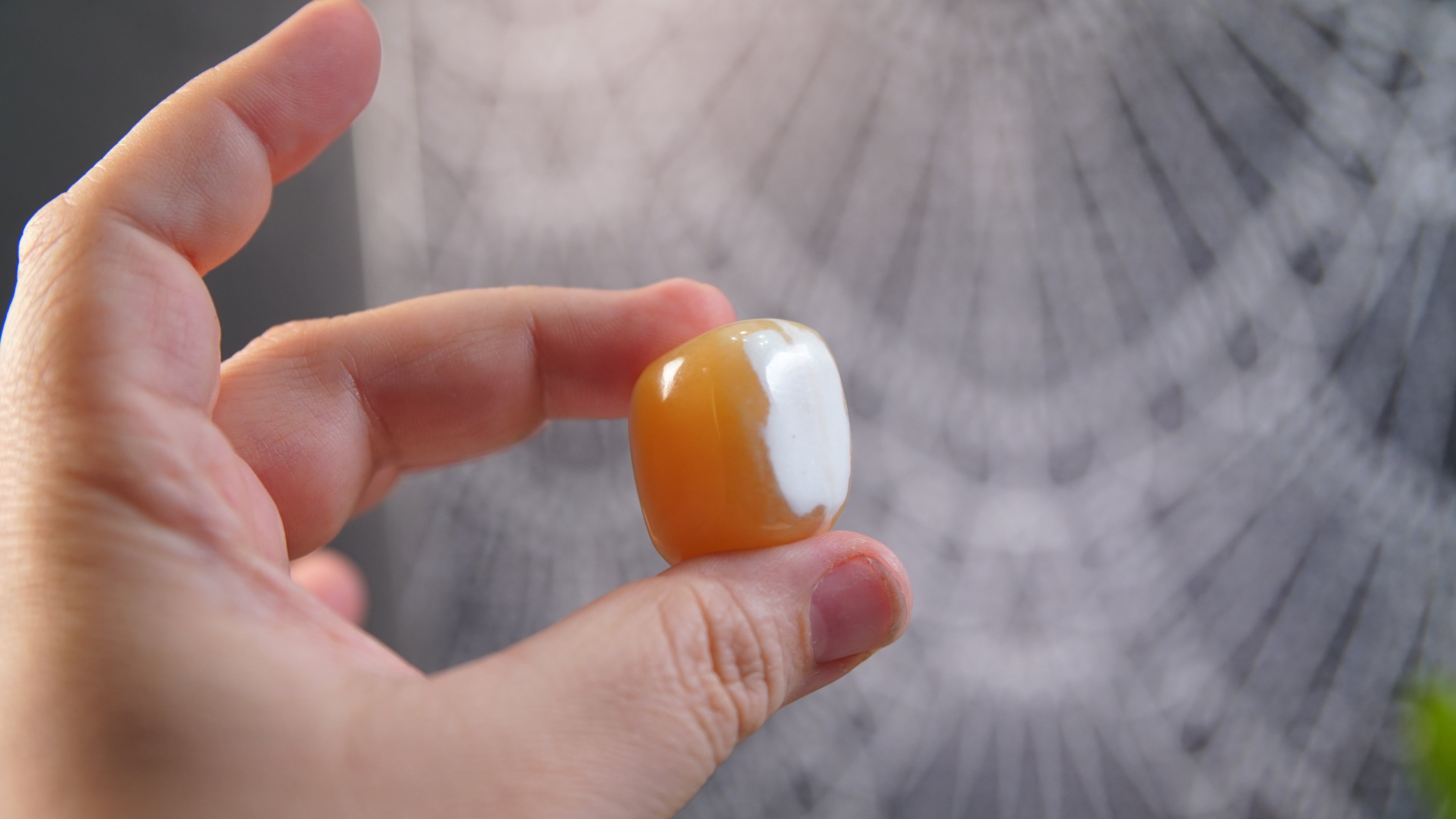 Orange Calcite Tumbles From Pakistan - Intuitively Selected