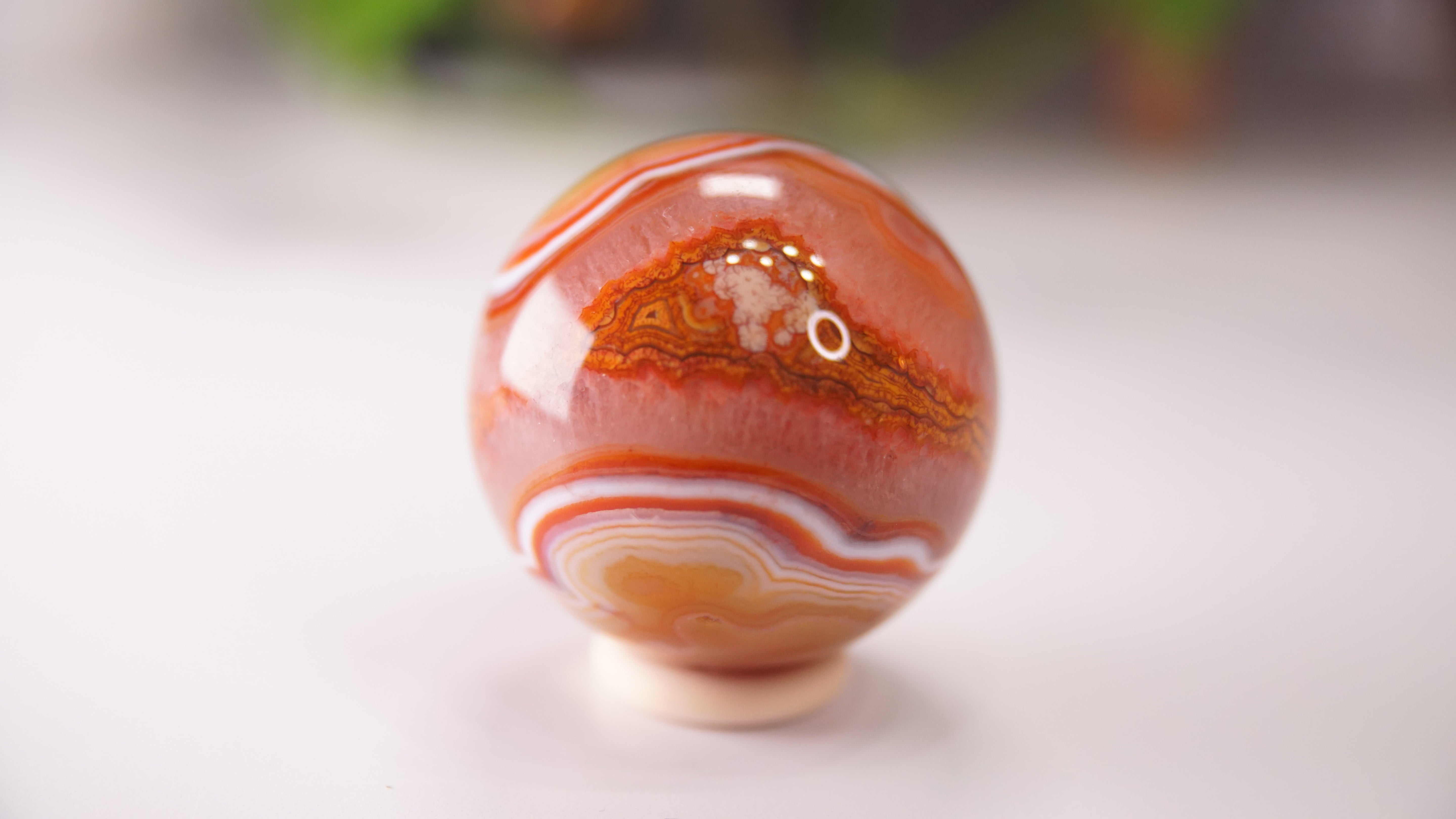 Stunning Carnelian Spheres | High Quality | US Seller (A)