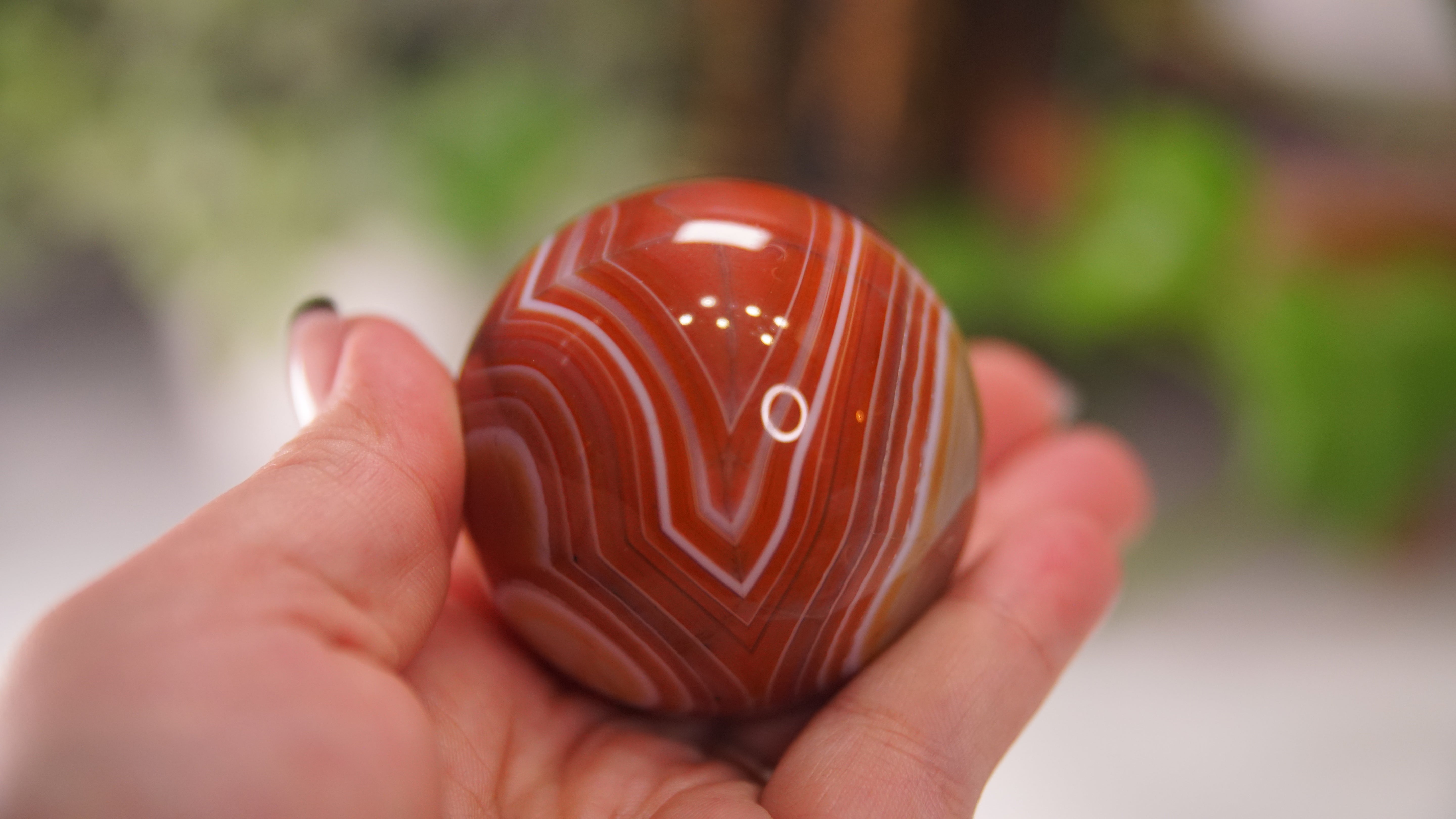 Stunning Carnelian Spheres | High Quality | US Seller (C)