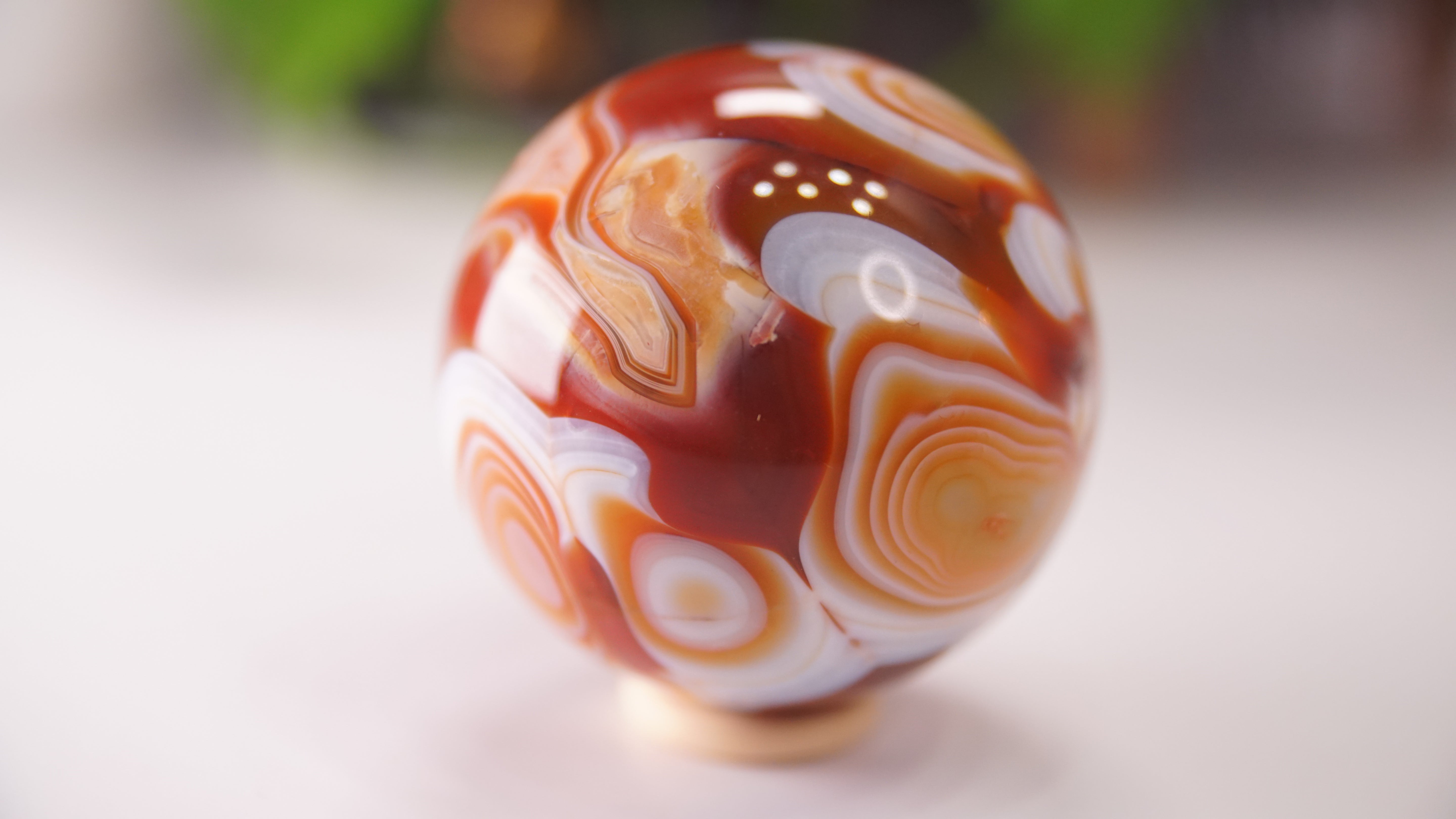 Stunning Carnelian Spheres | High Quality | US Seller (E)
