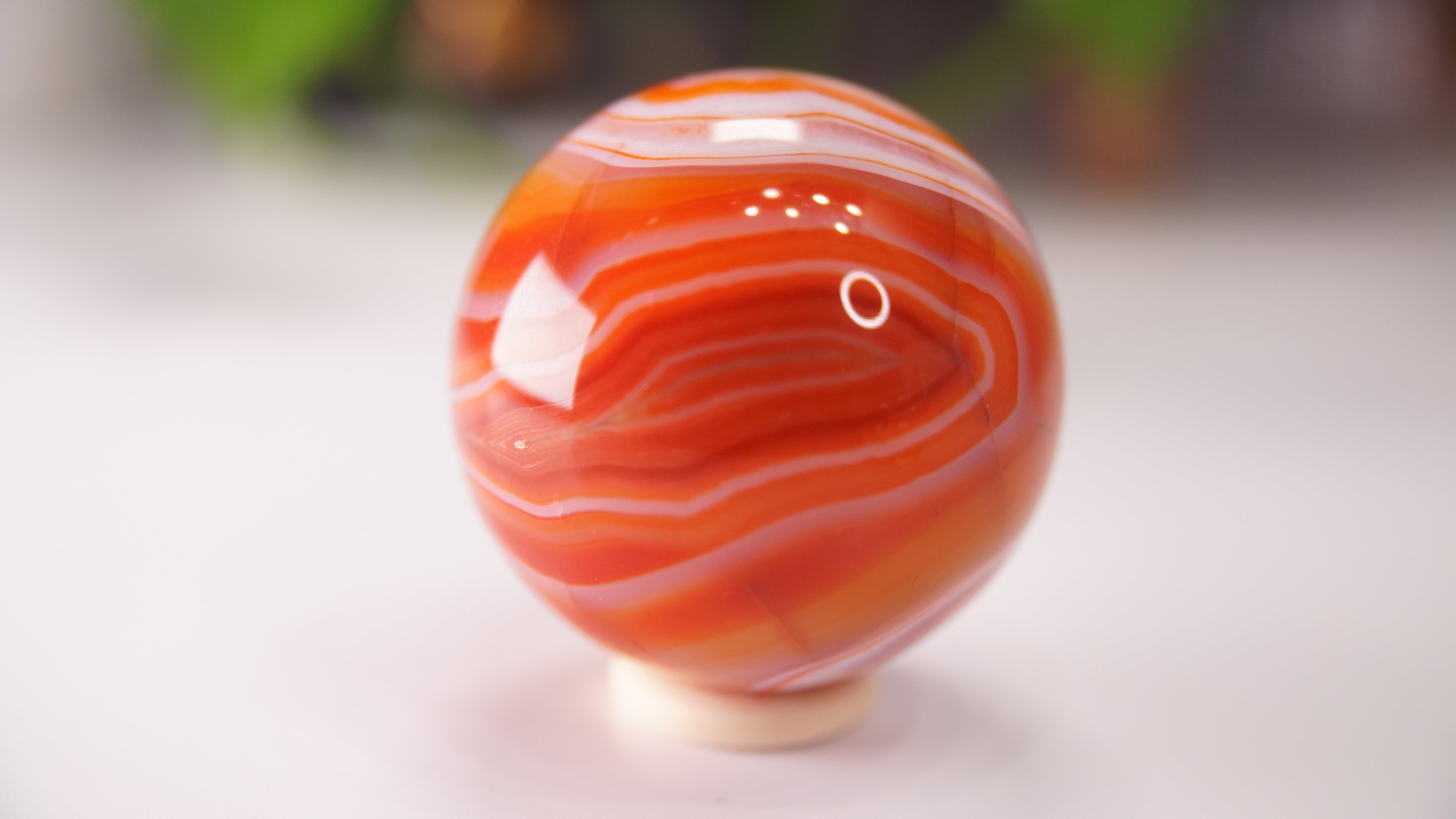 Stunning Carnelian Spheres | High Quality | US Seller (H)