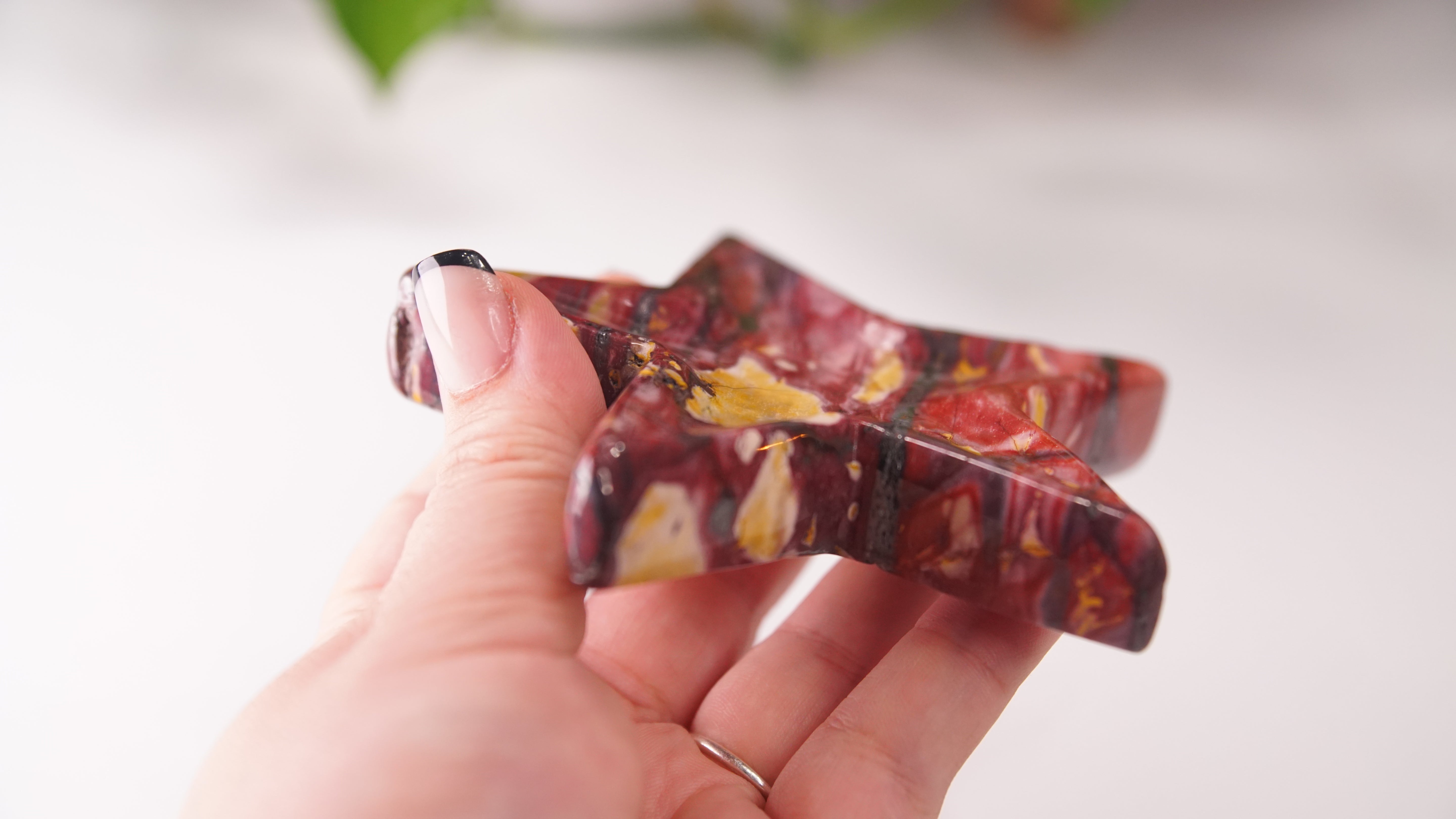 Mookaite Star Bowl Carving (L)