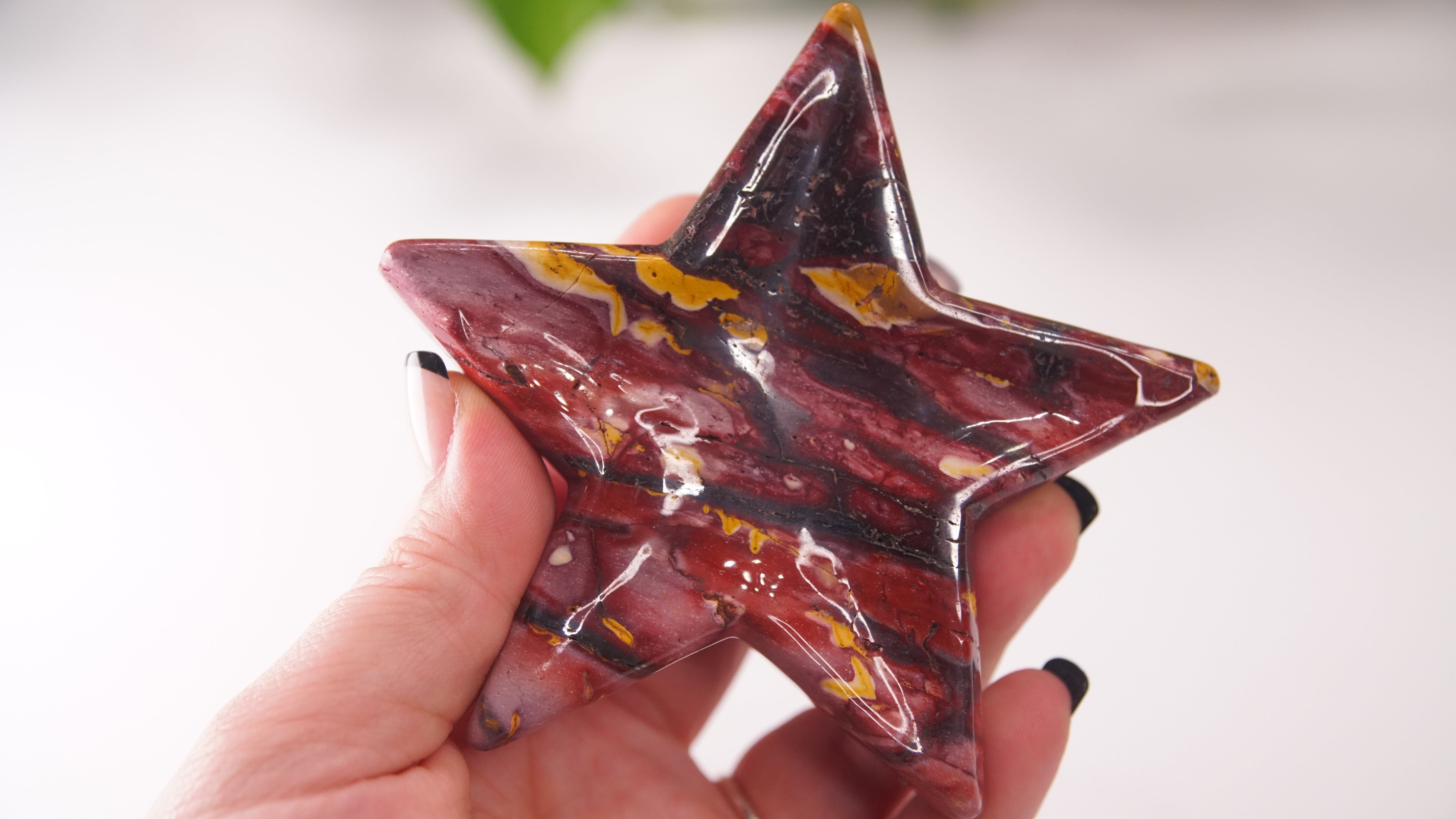 Mookaite Star Bowl Carving (N)