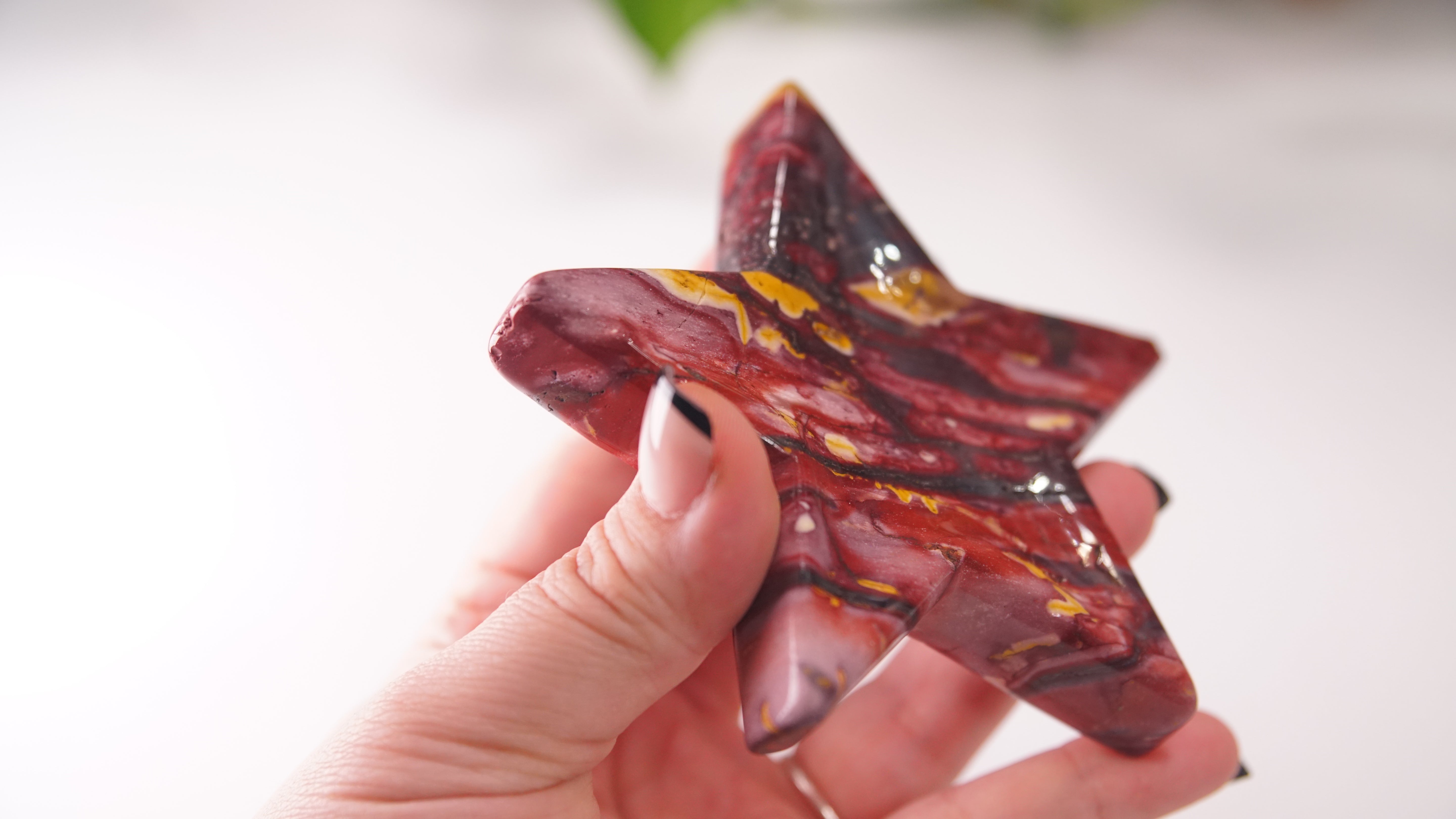 Mookaite Star Bowl Carving (N)