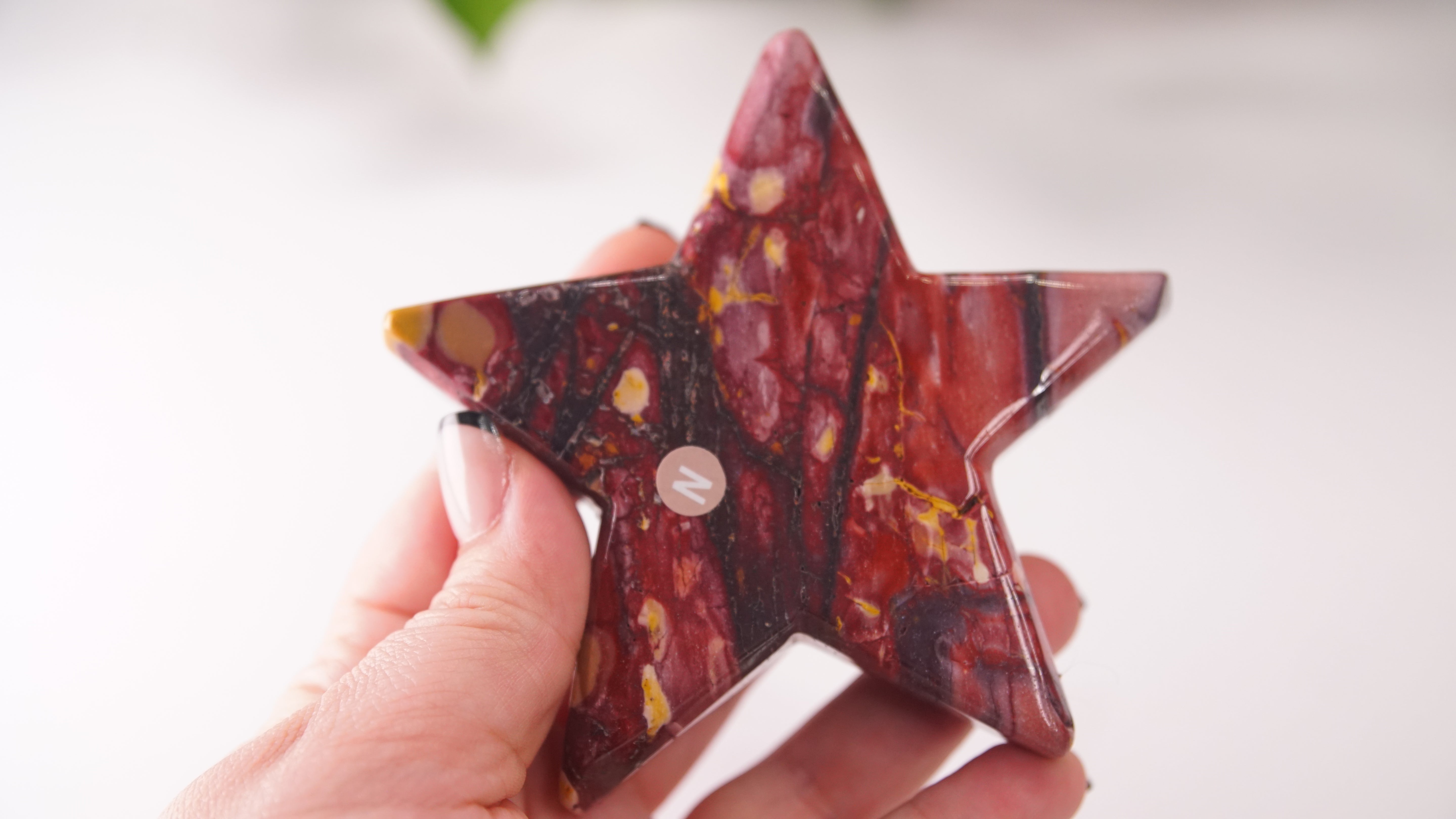Mookaite Star Bowl Carving (N)