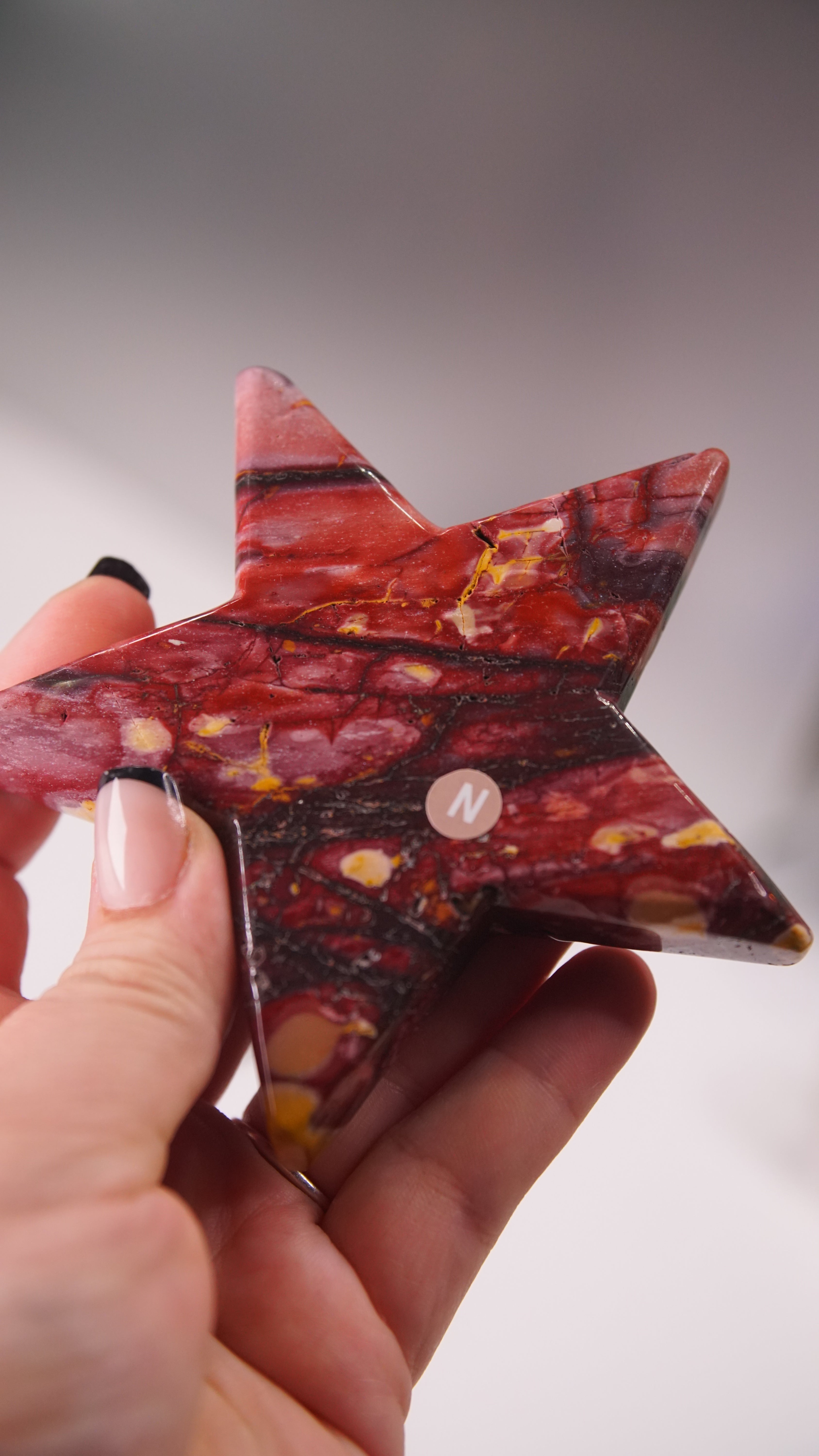 Mookaite Star Bowl Carving (N)
