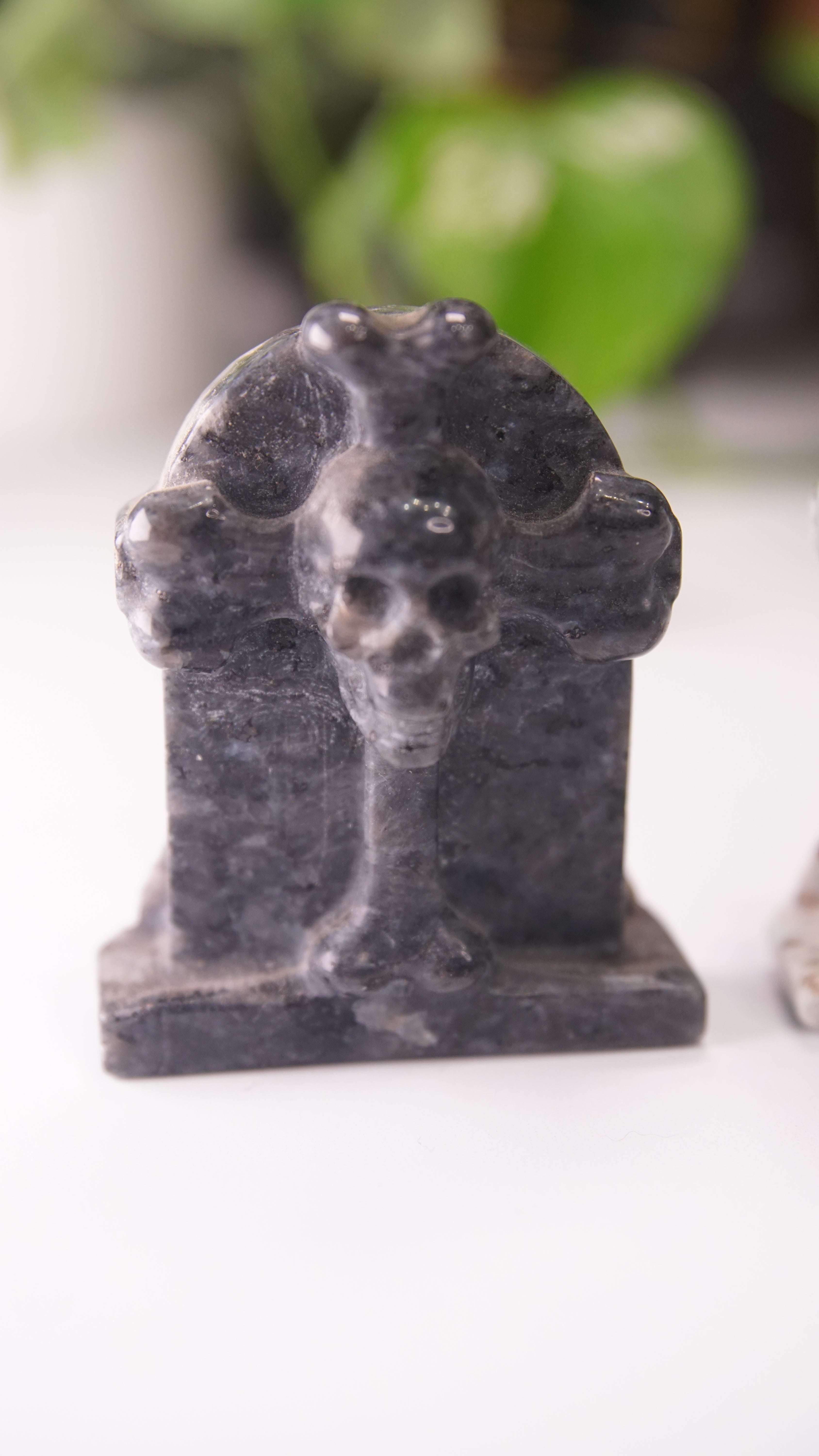 Pick Your Favorite | Gravestone With Skull Carving