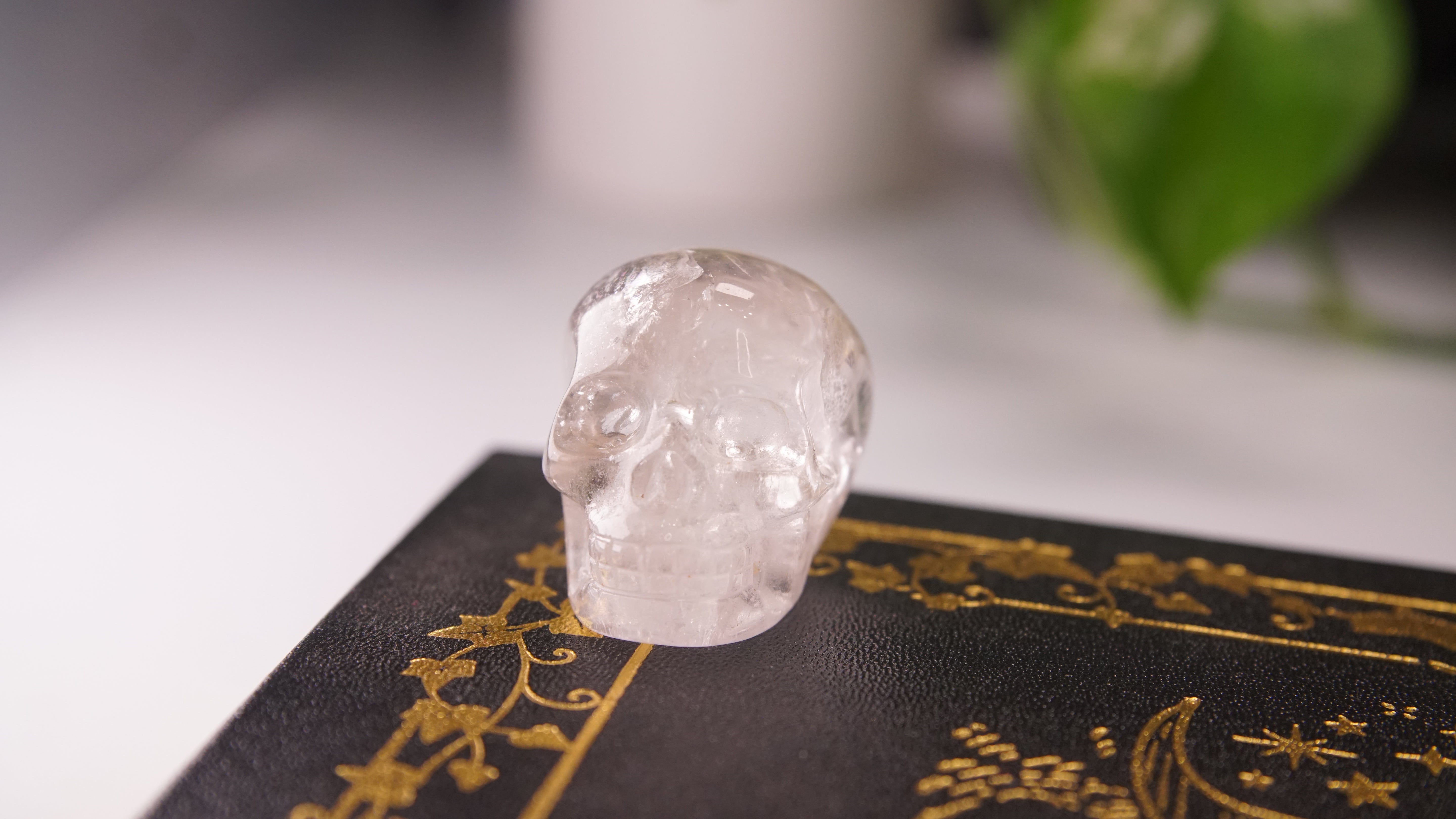High Quality Clear Quartz With Inclusions Crystal Carving