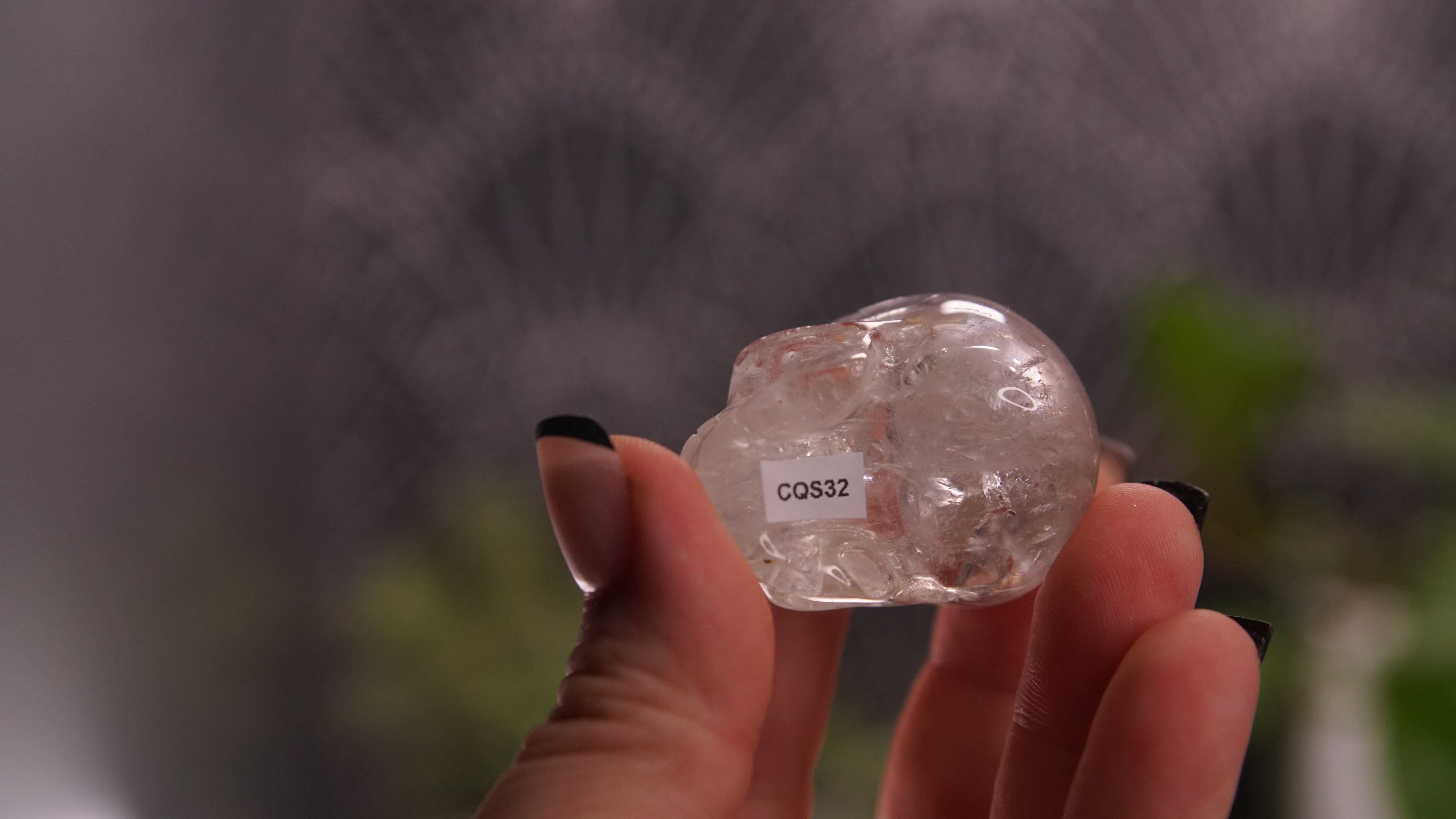 High Quality Clear Quartz With Inclusions Crystal Carving