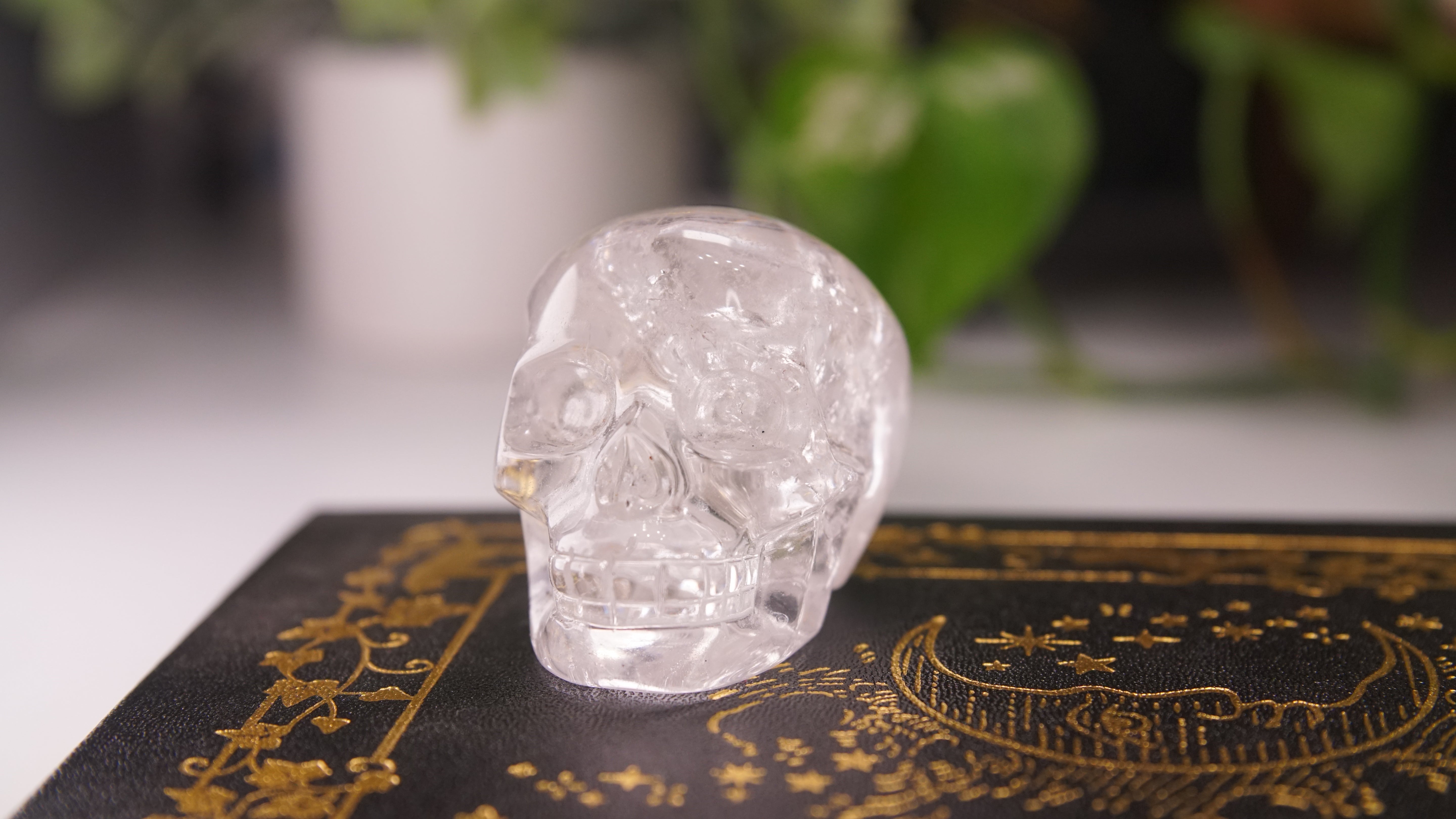 High Quality Clear Quartz With Inclusions Crystal Carving