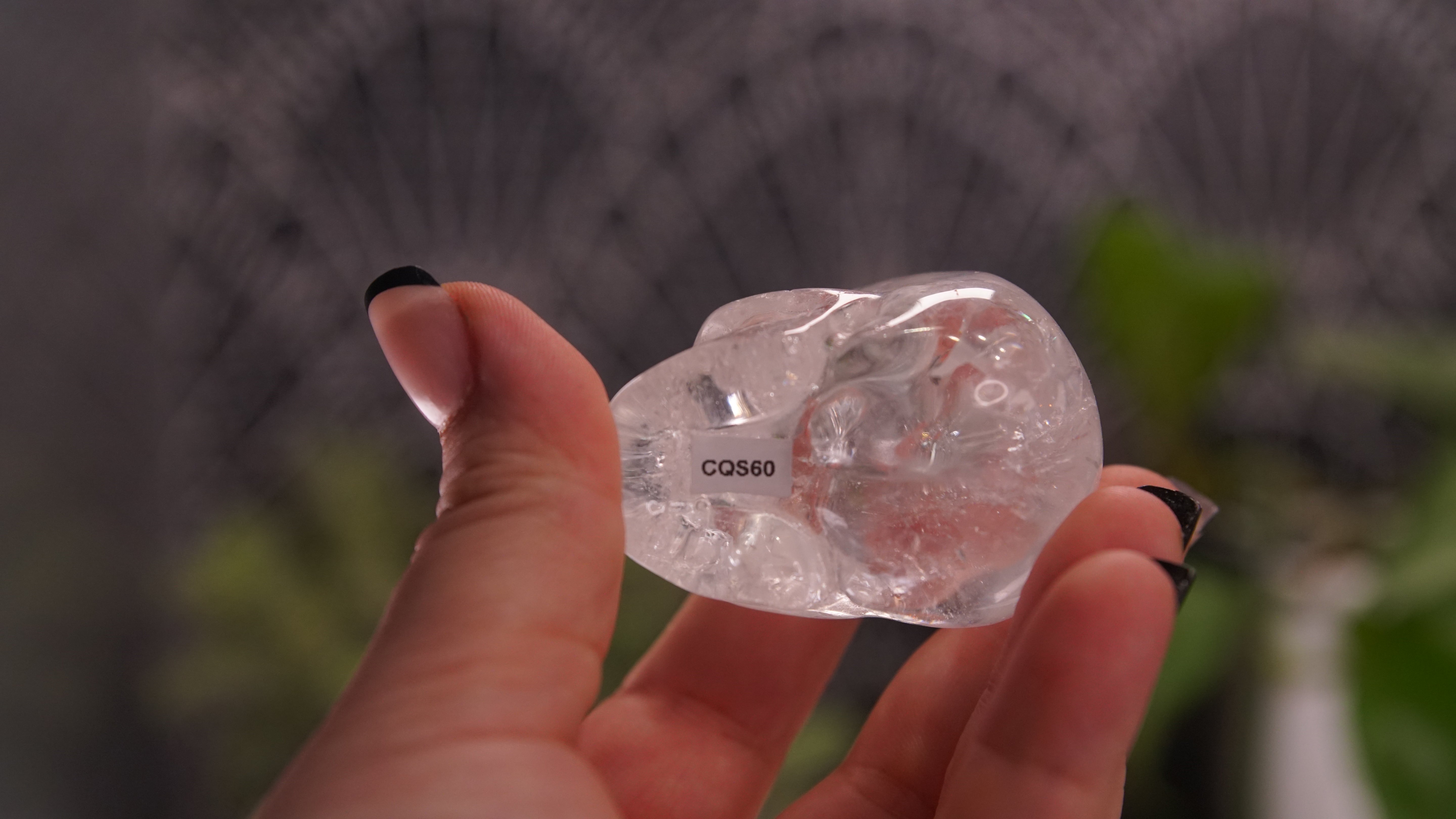 High Quality Clear Quartz With Inclusions Crystal Carving