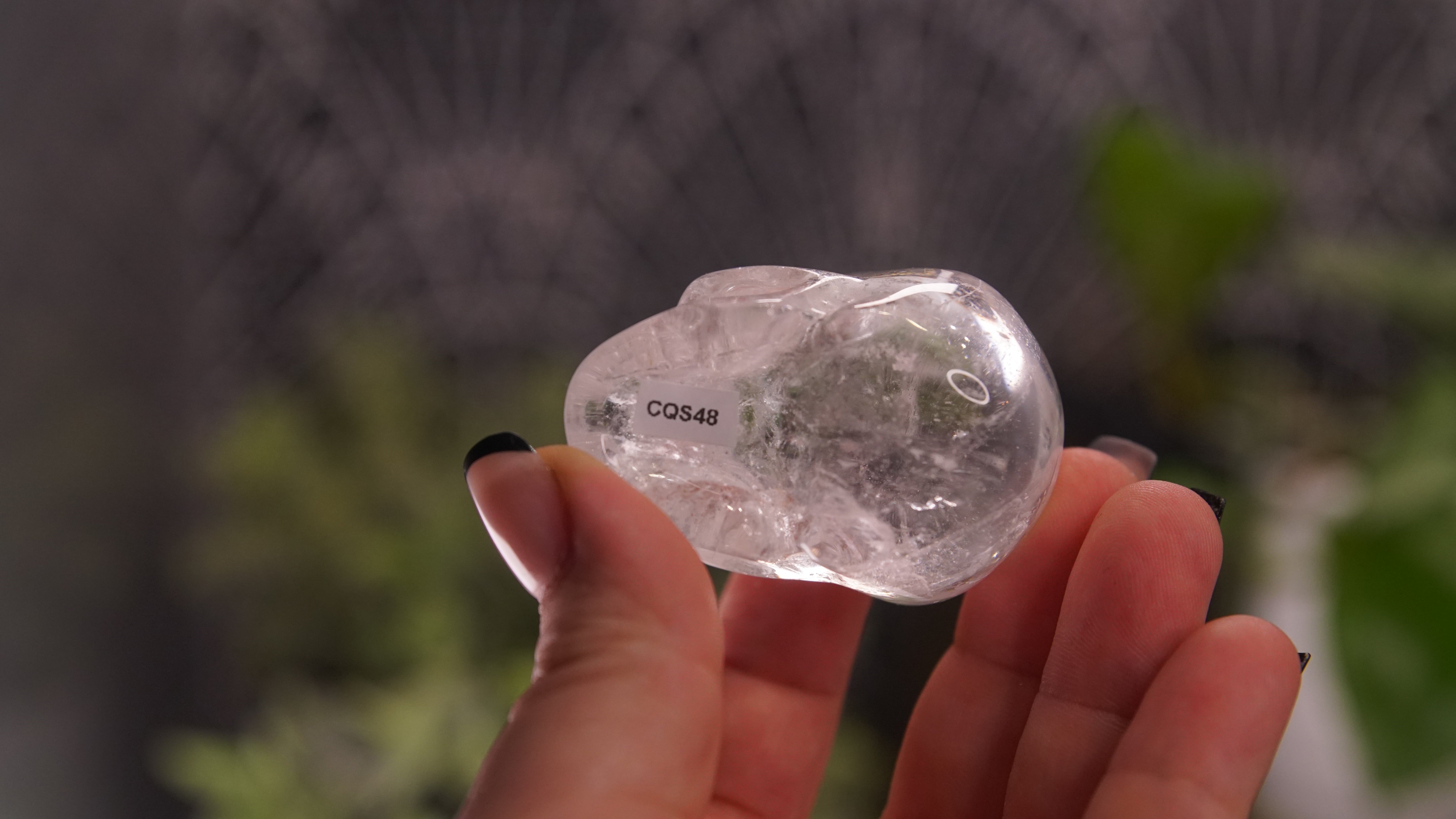 High Quality Clear Quartz With Inclusions Crystal Carving