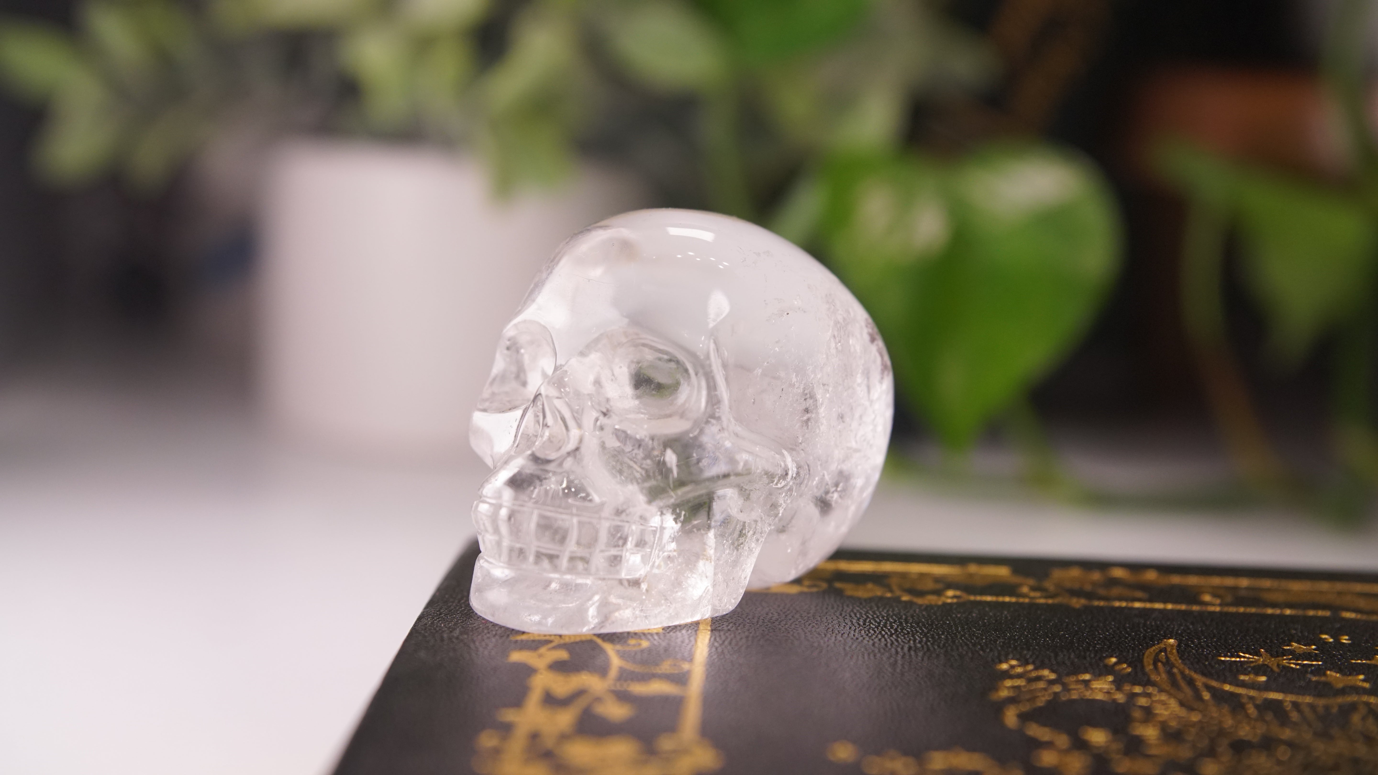 High Quality Clear Quartz With Inclusions Crystal Carving