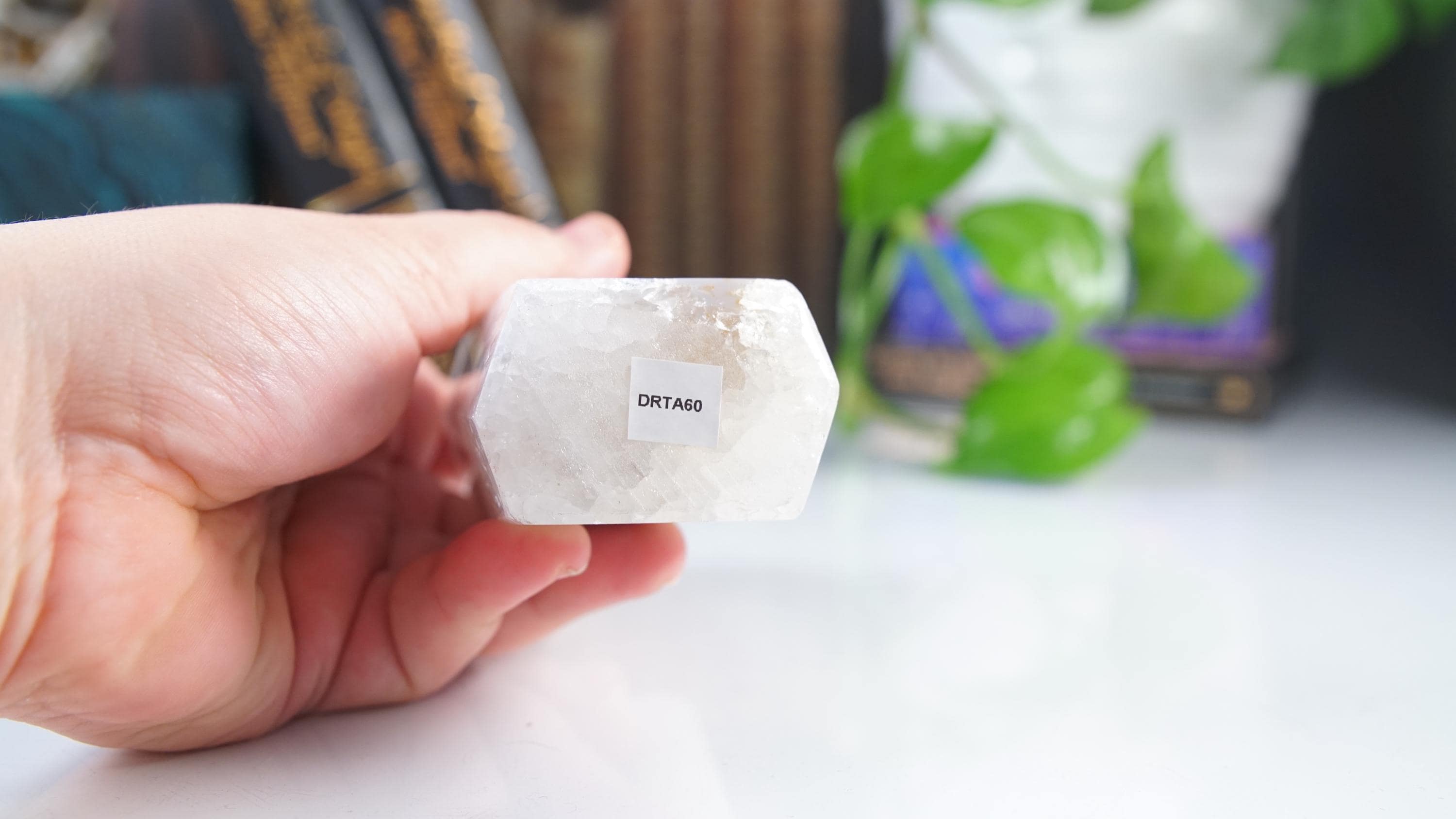 DRUZY Agate Large Tower | Quartz Stone Stunning Statement Piece Home Decor High Quality Large Crystal Reiki Energy Calm Balance