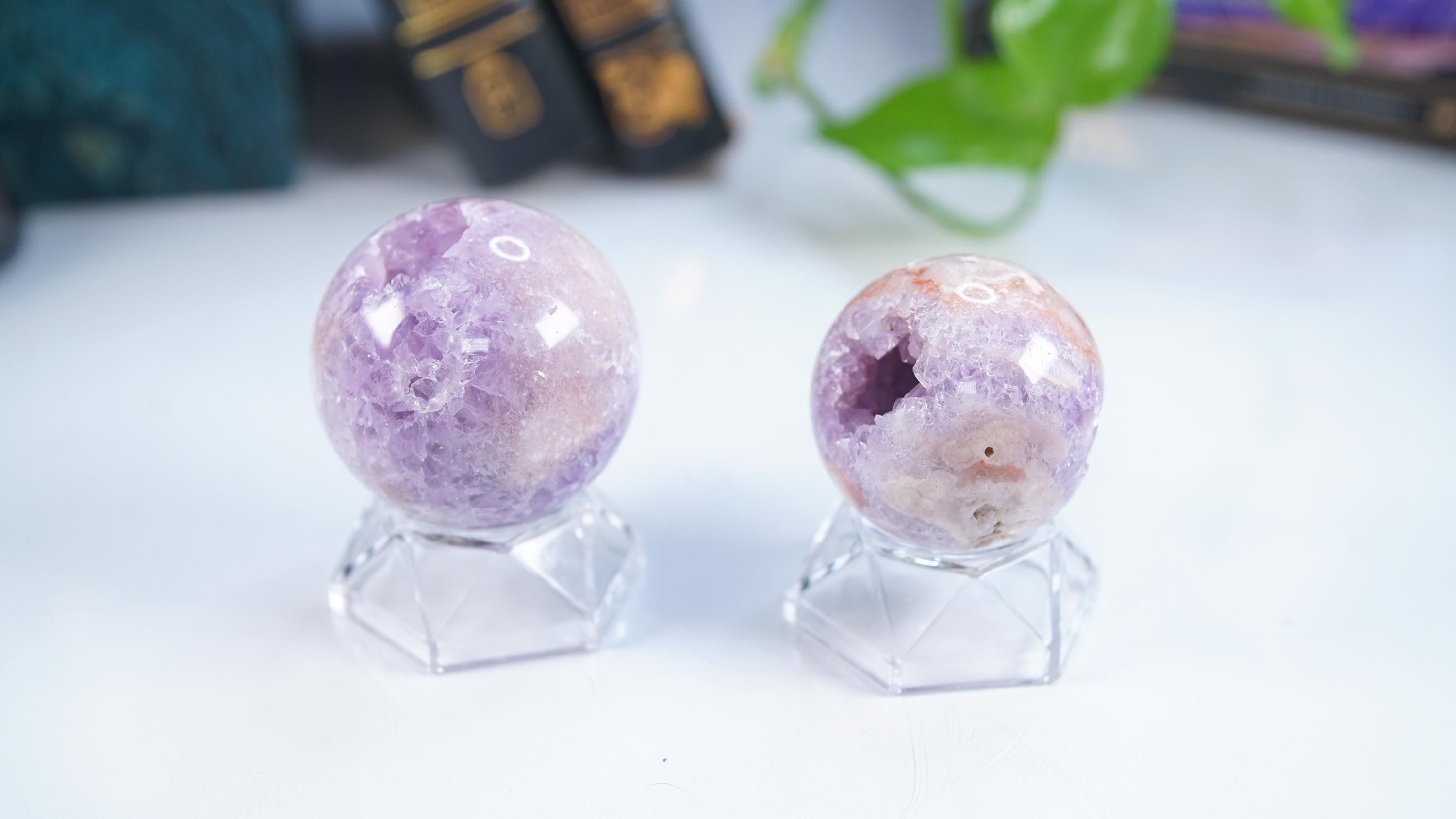 Druzy Pink Amethyst Agate Crystal Sphere, Healing Sphere, Crystal Sphere, Chakra Healing, Reiki Healing Altar Calm Trust Grace