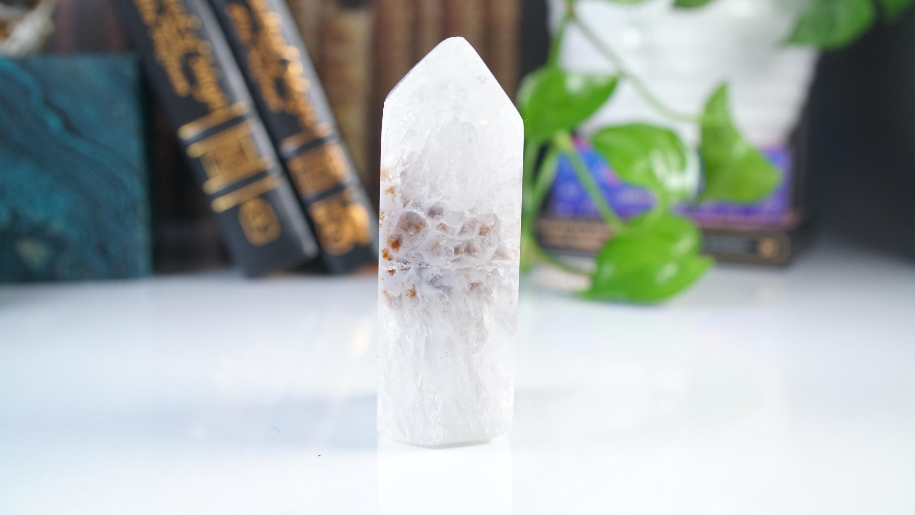 DRUZY Agate Large Tower | Quartz Stone Stunning Statement Piece Home Decor High Quality Large Crystal Reiki Energy Calm Balance