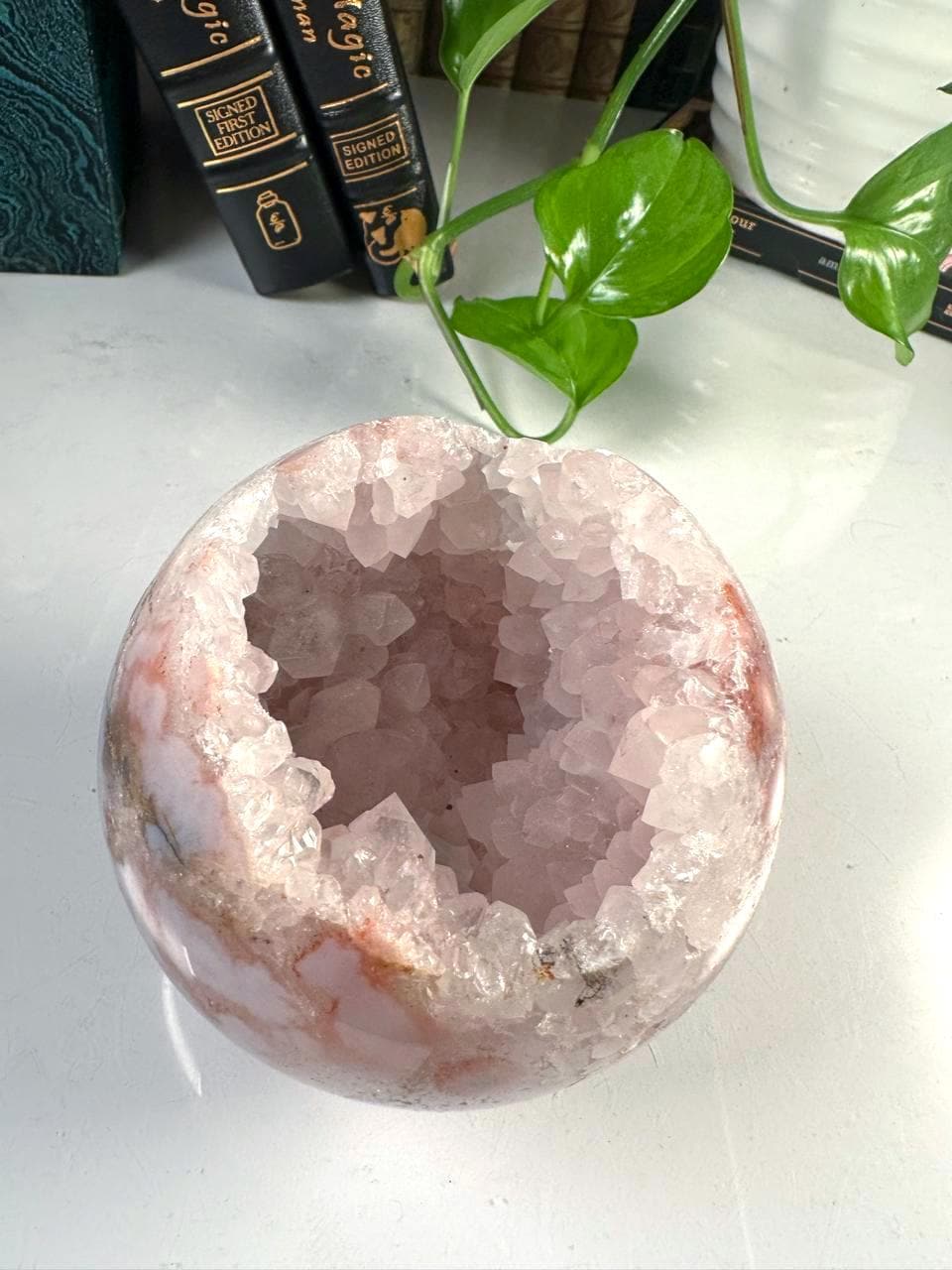 Druzy Pink Amethyst Agate Crystal Sphere, Healing Sphere, Crystal Sphere, Chakra Healing, Reiki Healing Altar Calm Trust Grace