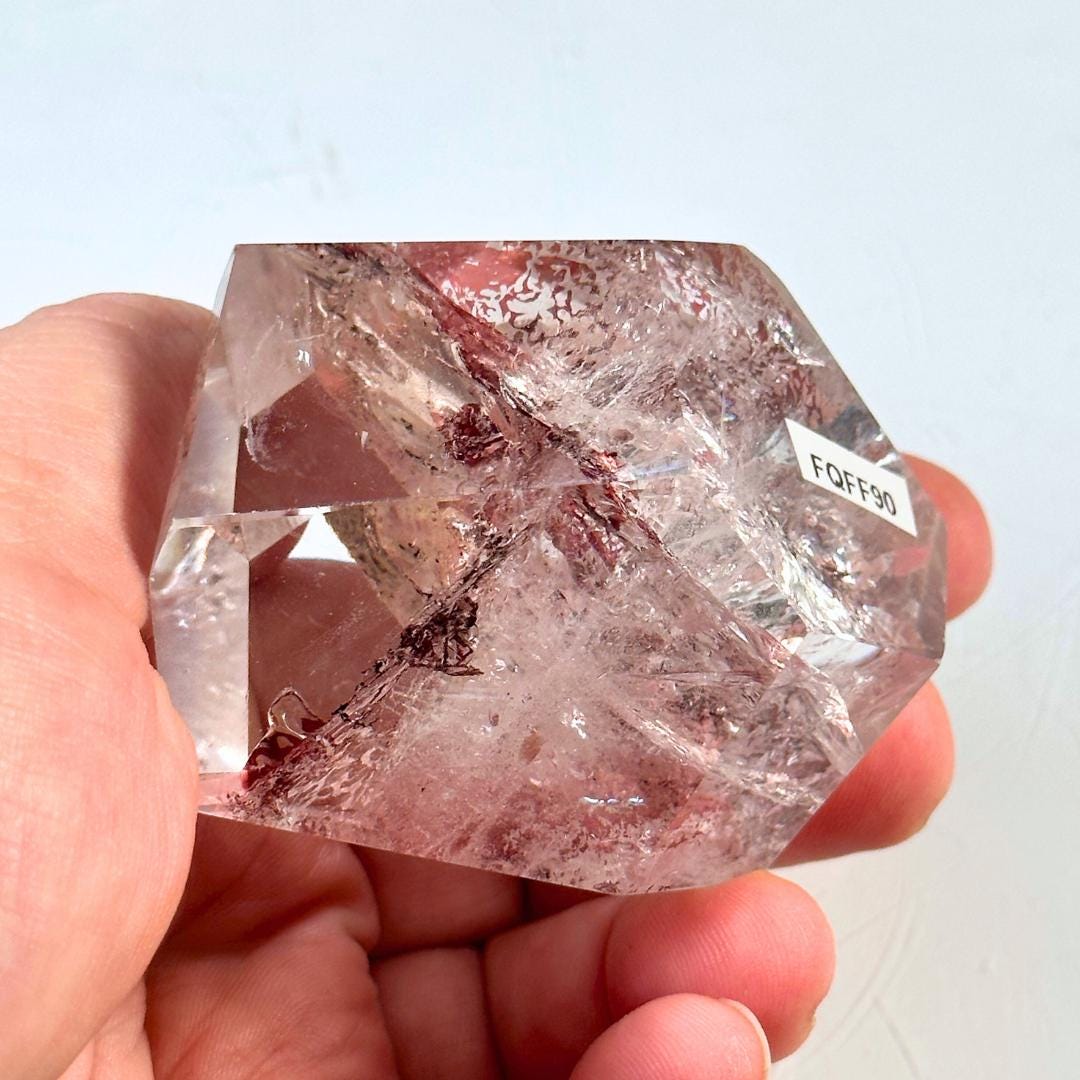 Fire Quartz Freeform | High Quality Crystal | Hematoid Quartz | US Seller