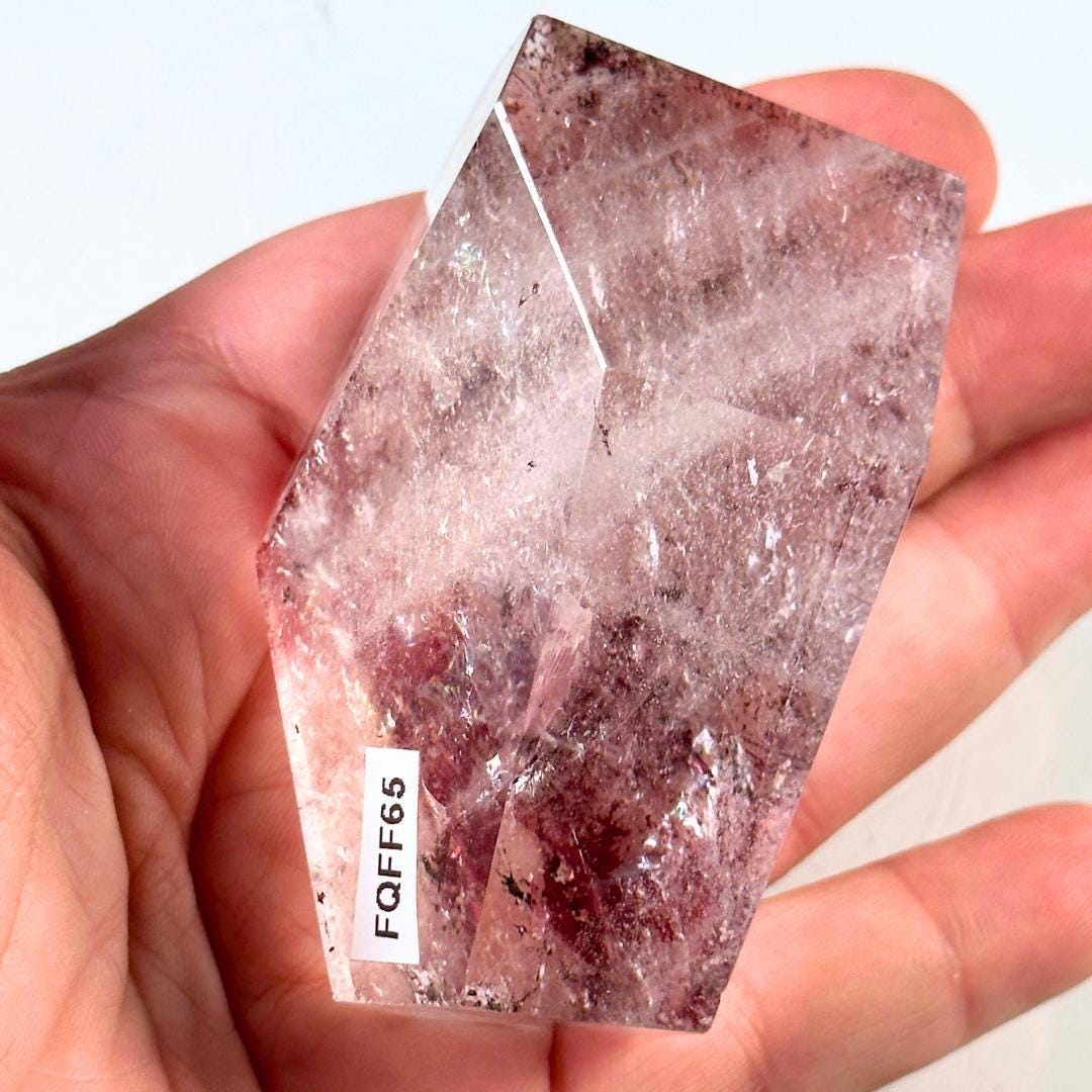 Fire Quartz Freeform | High Quality Crystal | Hematoid Quartz | US Seller