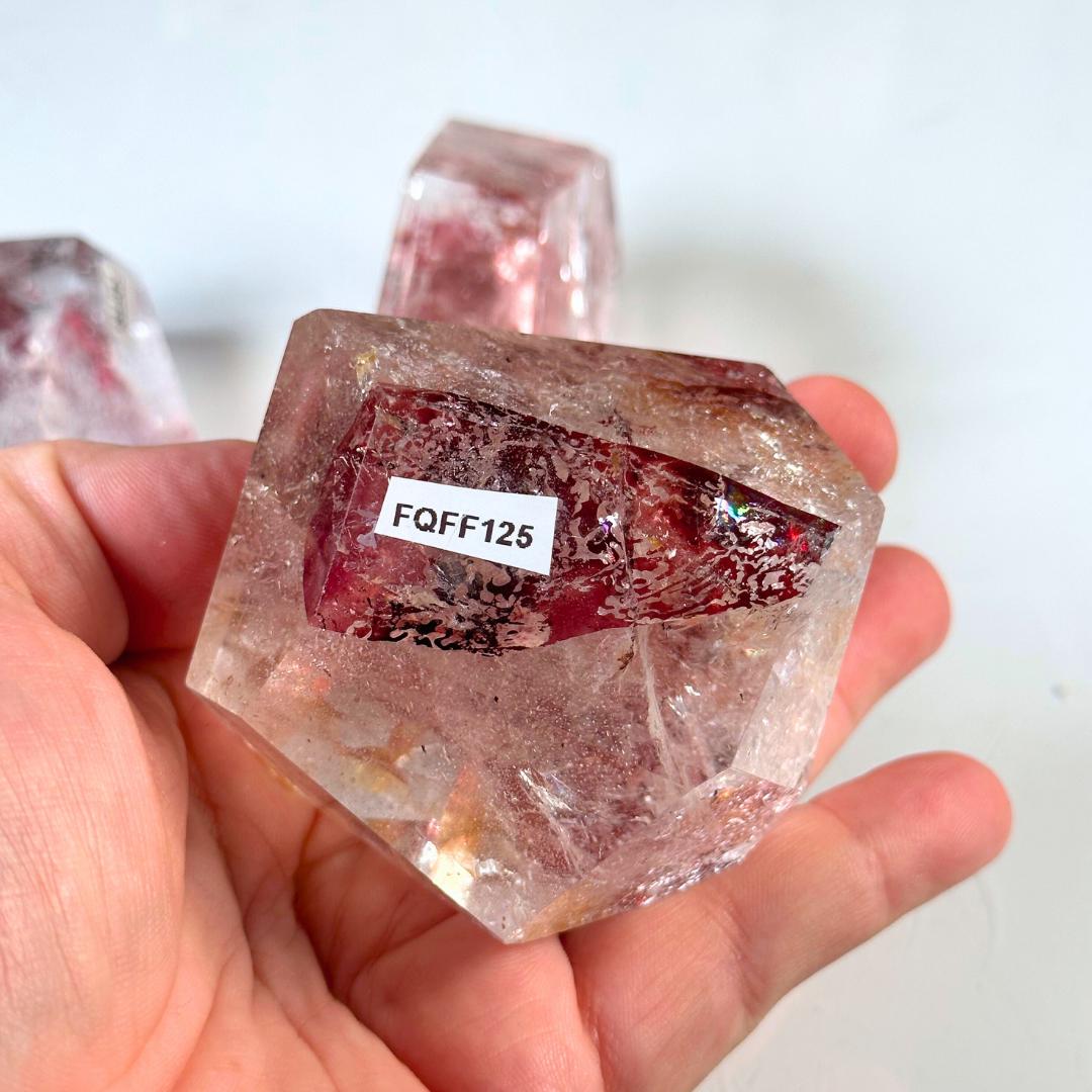 Fire Quartz Freeform | High Quality Crystal | Hematoid Quartz | US Seller