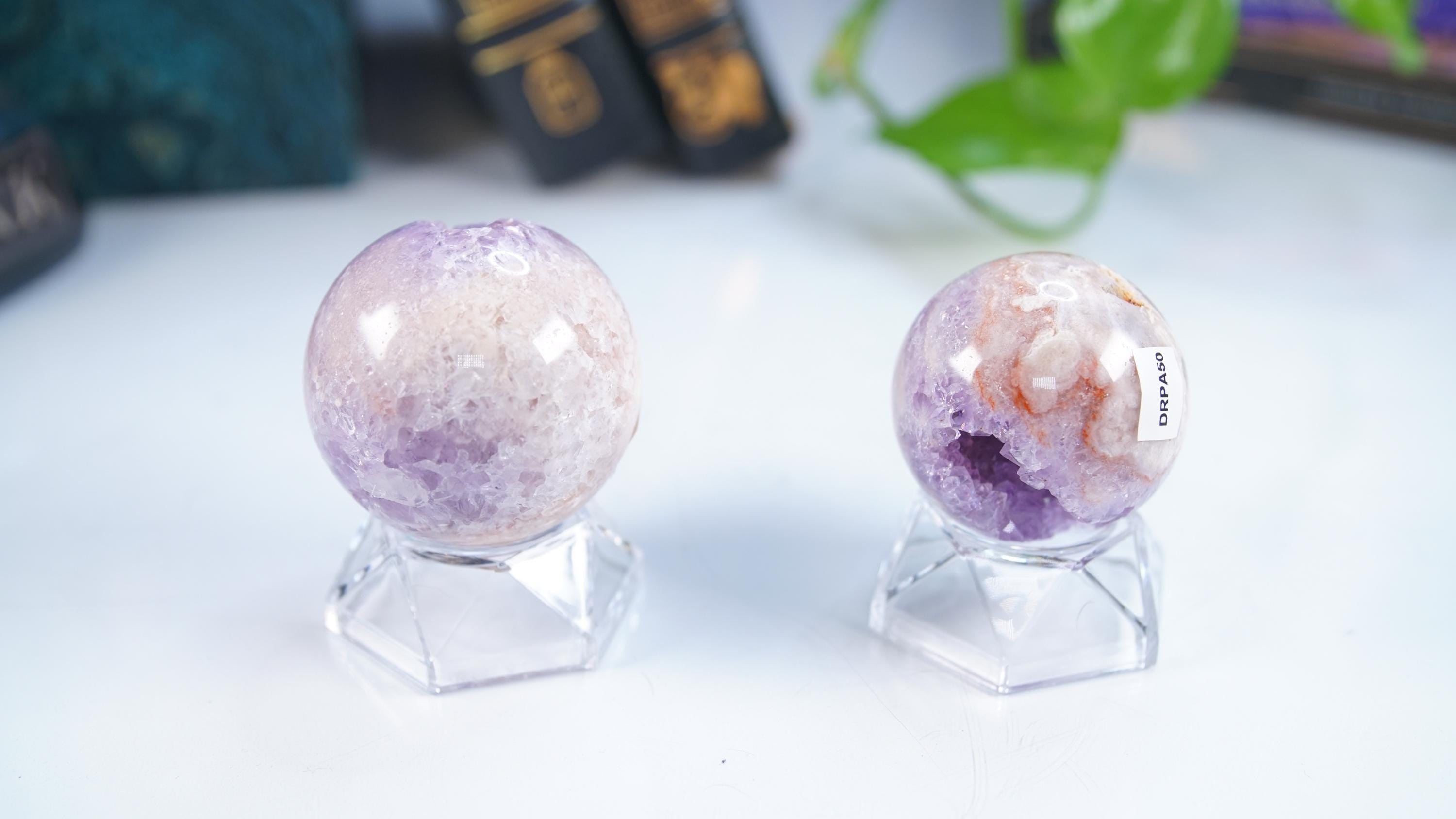 Druzy Pink Amethyst Agate Crystal Sphere, Healing Sphere, Crystal Sphere, Chakra Healing, Reiki Healing Altar Calm Trust Grace