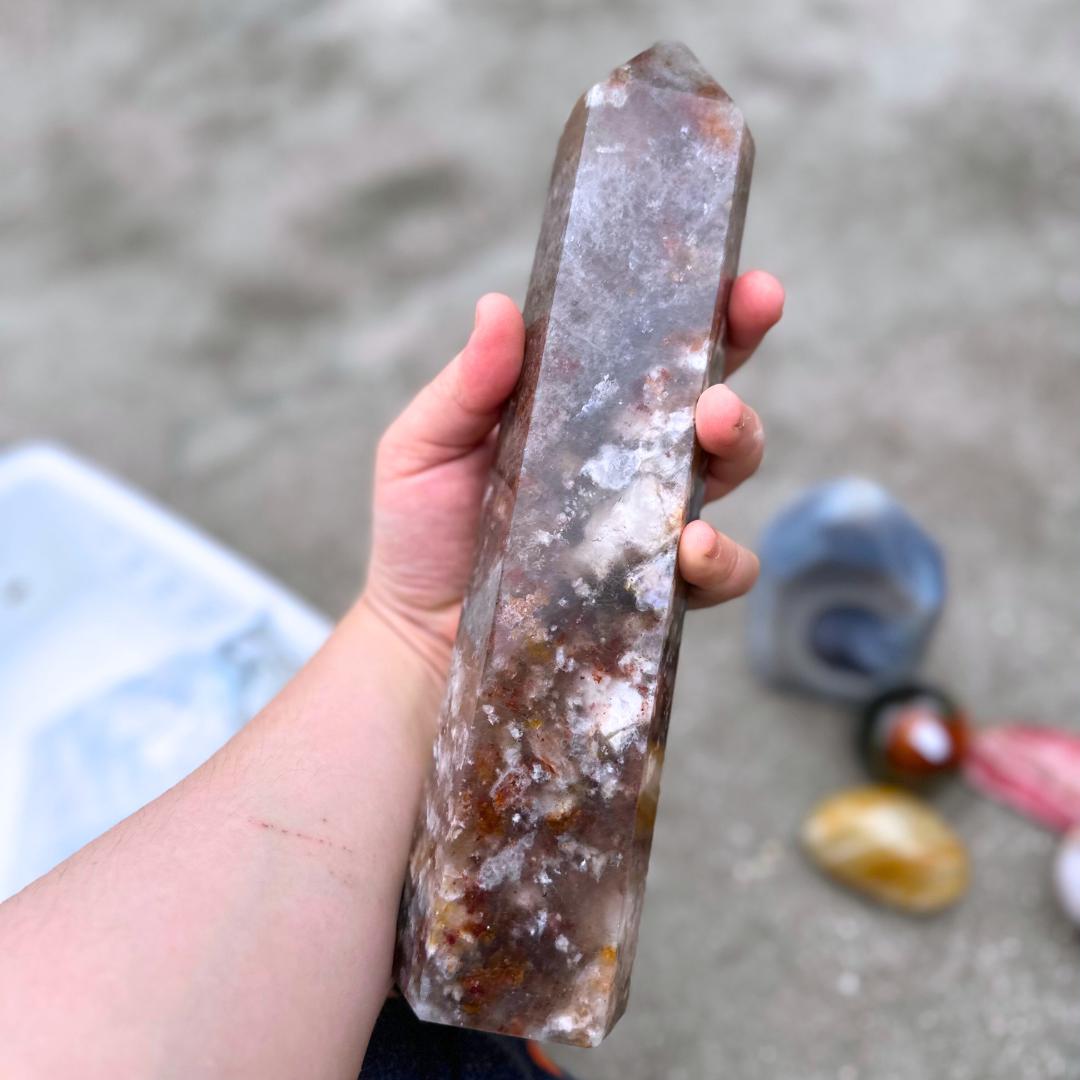 80% OFF Closeout Crystals (Value Over 900) | US Seller | Golden Healer Quartz | Flower Agate | Moss Agate | Spheres | Towers | Carvings