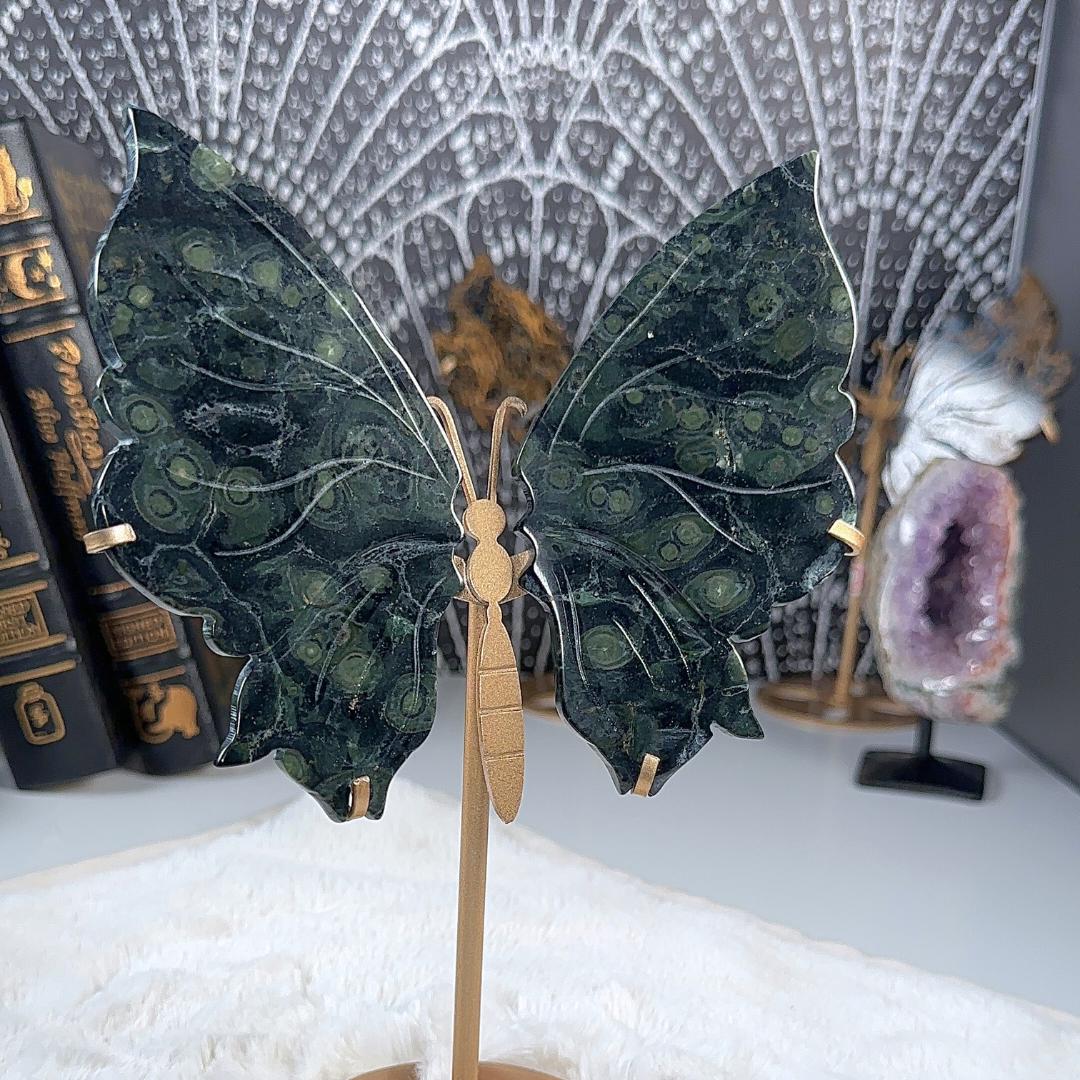 Beautiful Kambaba Jasper Butterfly Wings | US Seller | Peace Tranquility Fertility Meditation