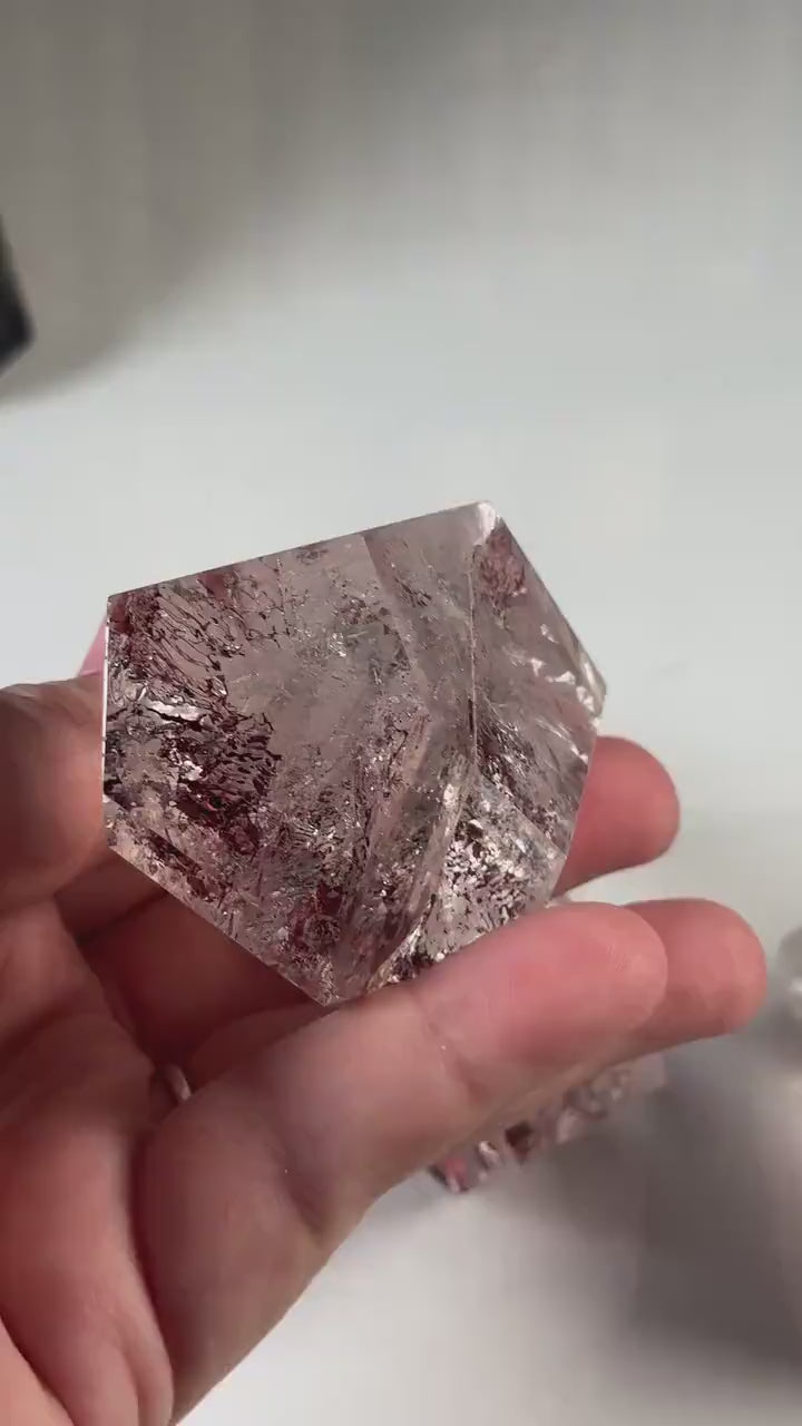 Fire Quartz Freeform | High Quality Crystal | Hematoid Quartz | US Seller